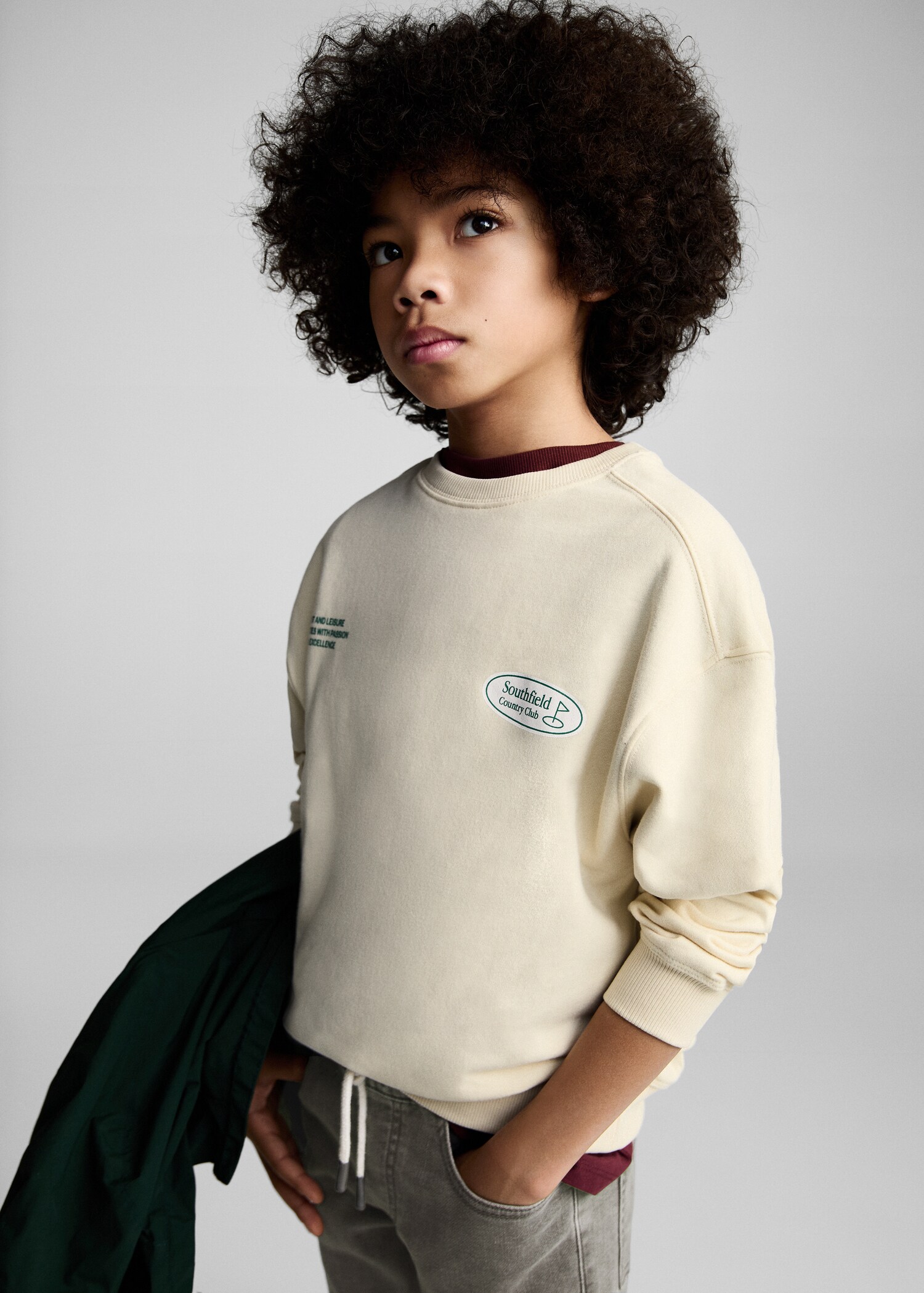 Drawstring waist jeans - Medium plane