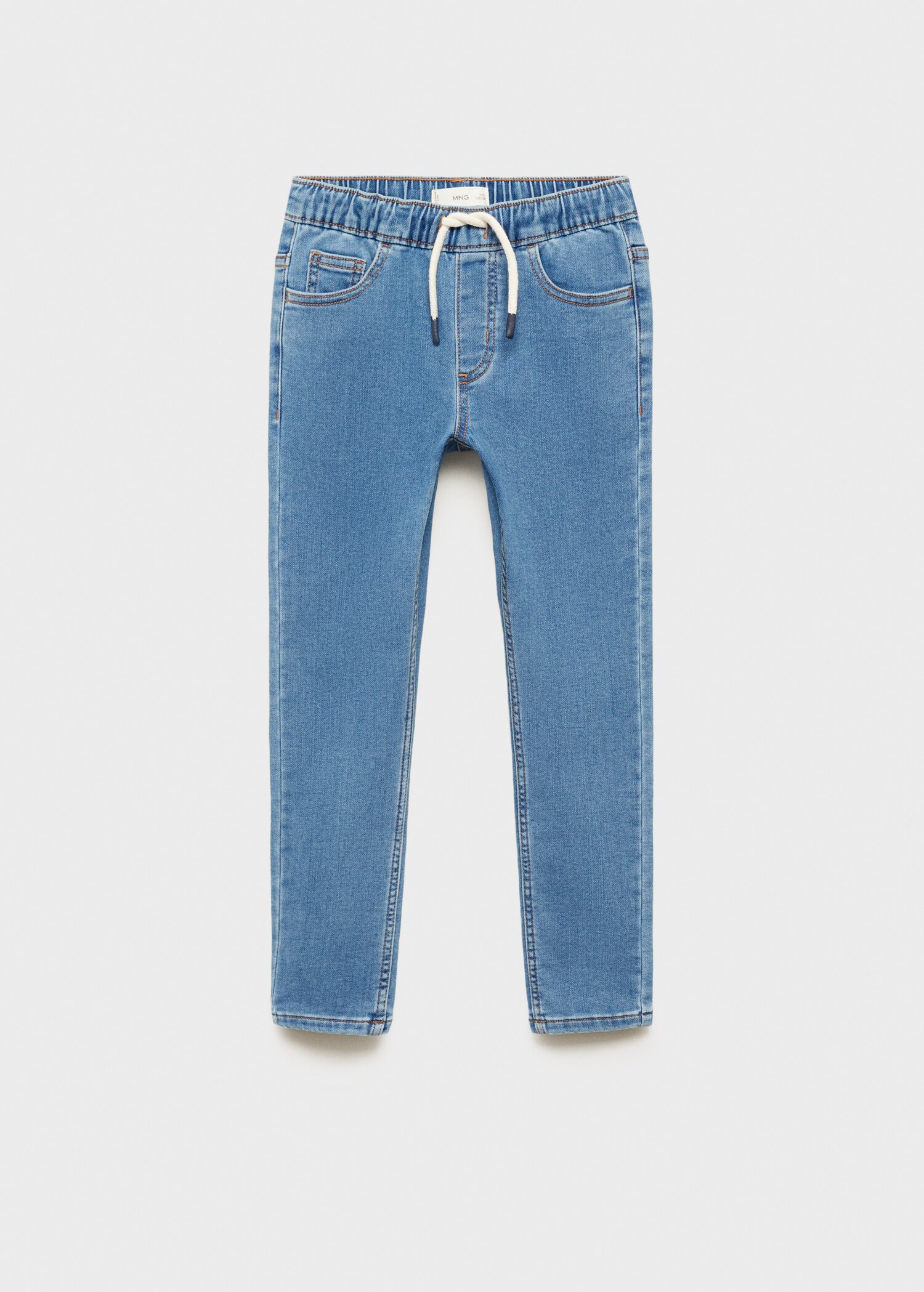 Drawstring waist jeans - Article without model