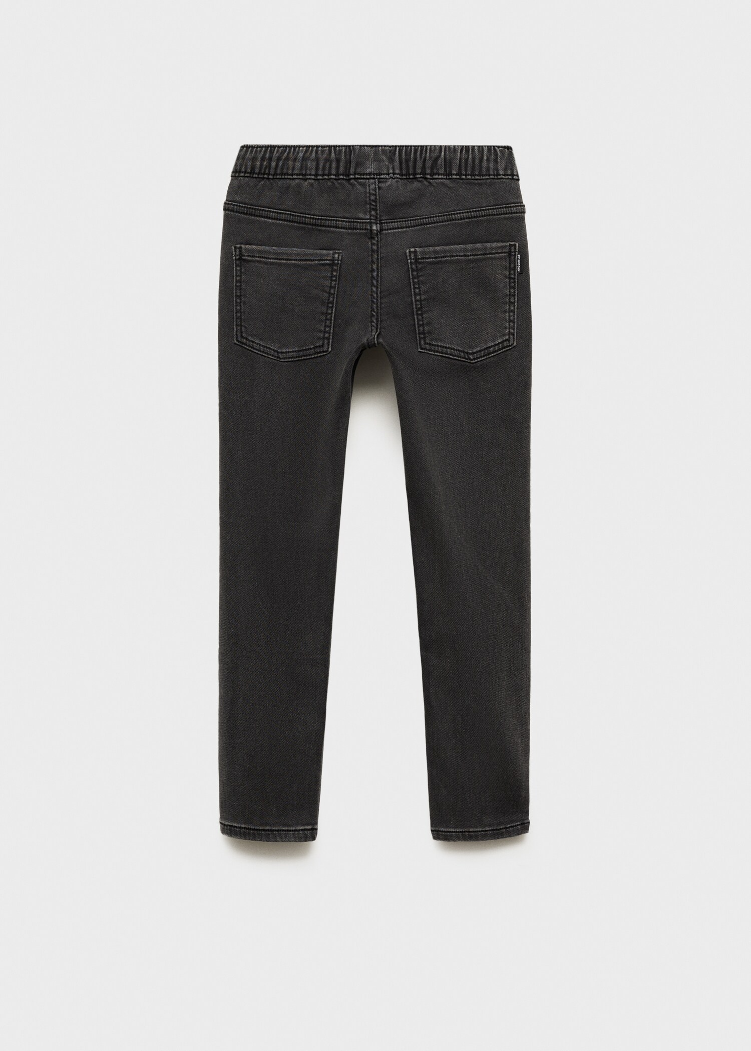 Drawstring waist jeans - Reverse of the article