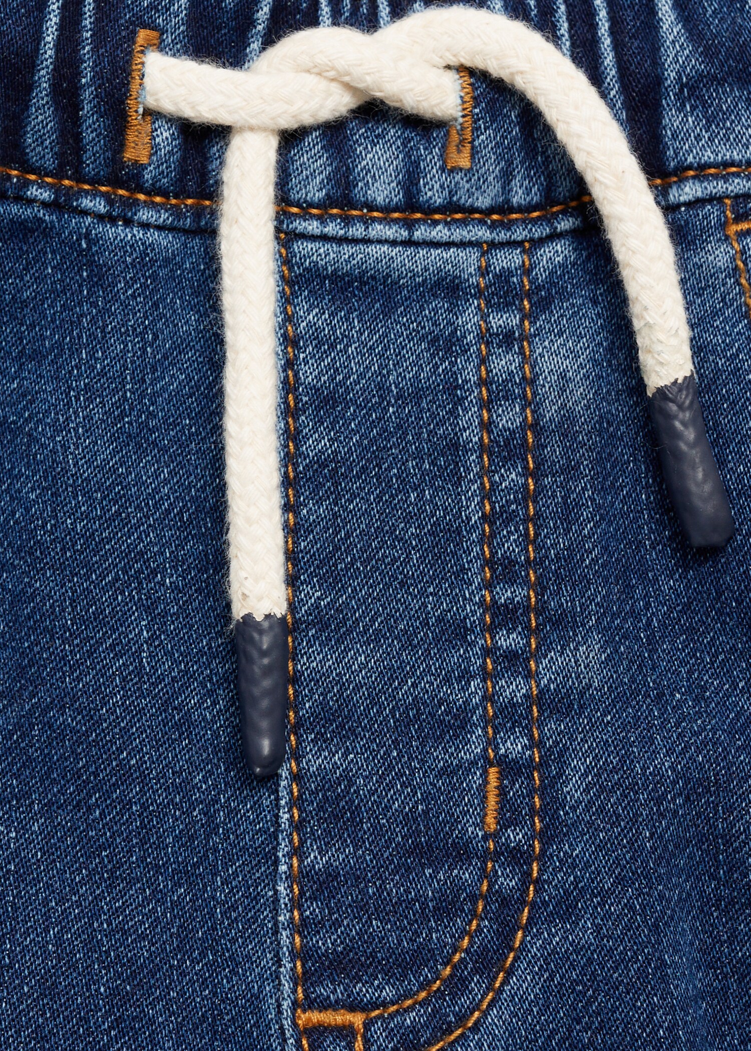 Drawstring waist jeans - Details of the article 8