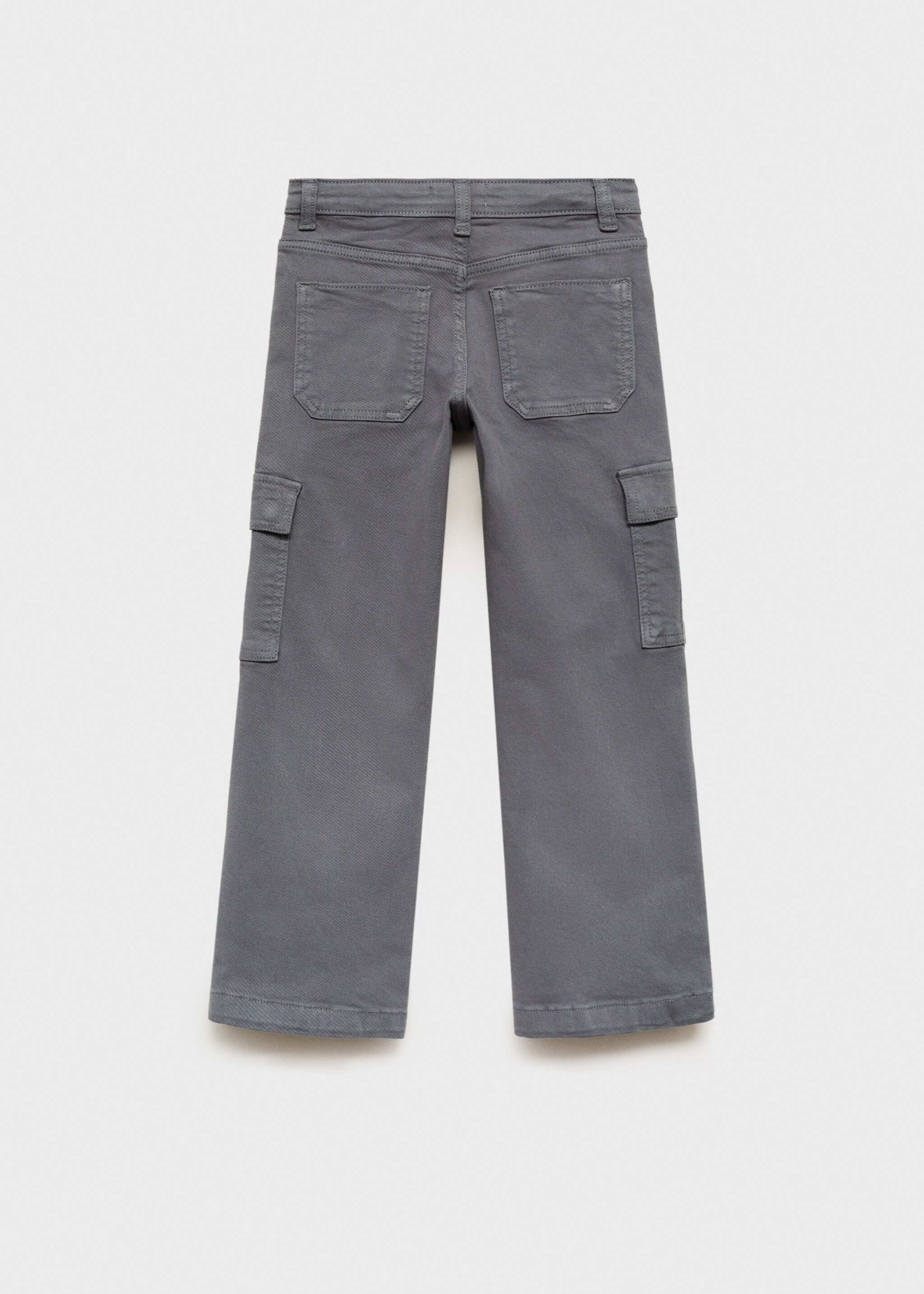 Cargo jeans - Reverse of the article, Green. Ref: 87030624-00.