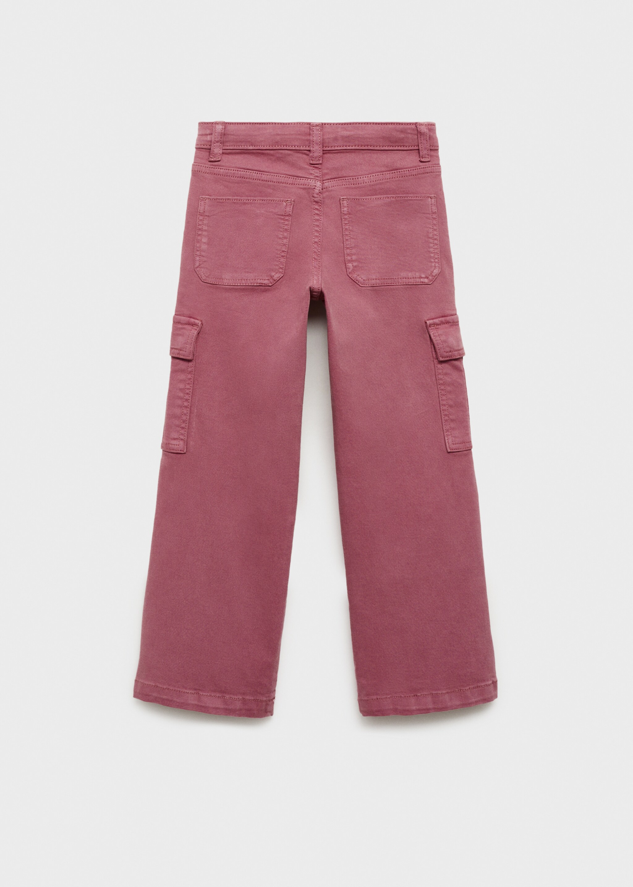 Džíny cargo - Zadní strana zboží, Granátová. Ref: 87030624-00.