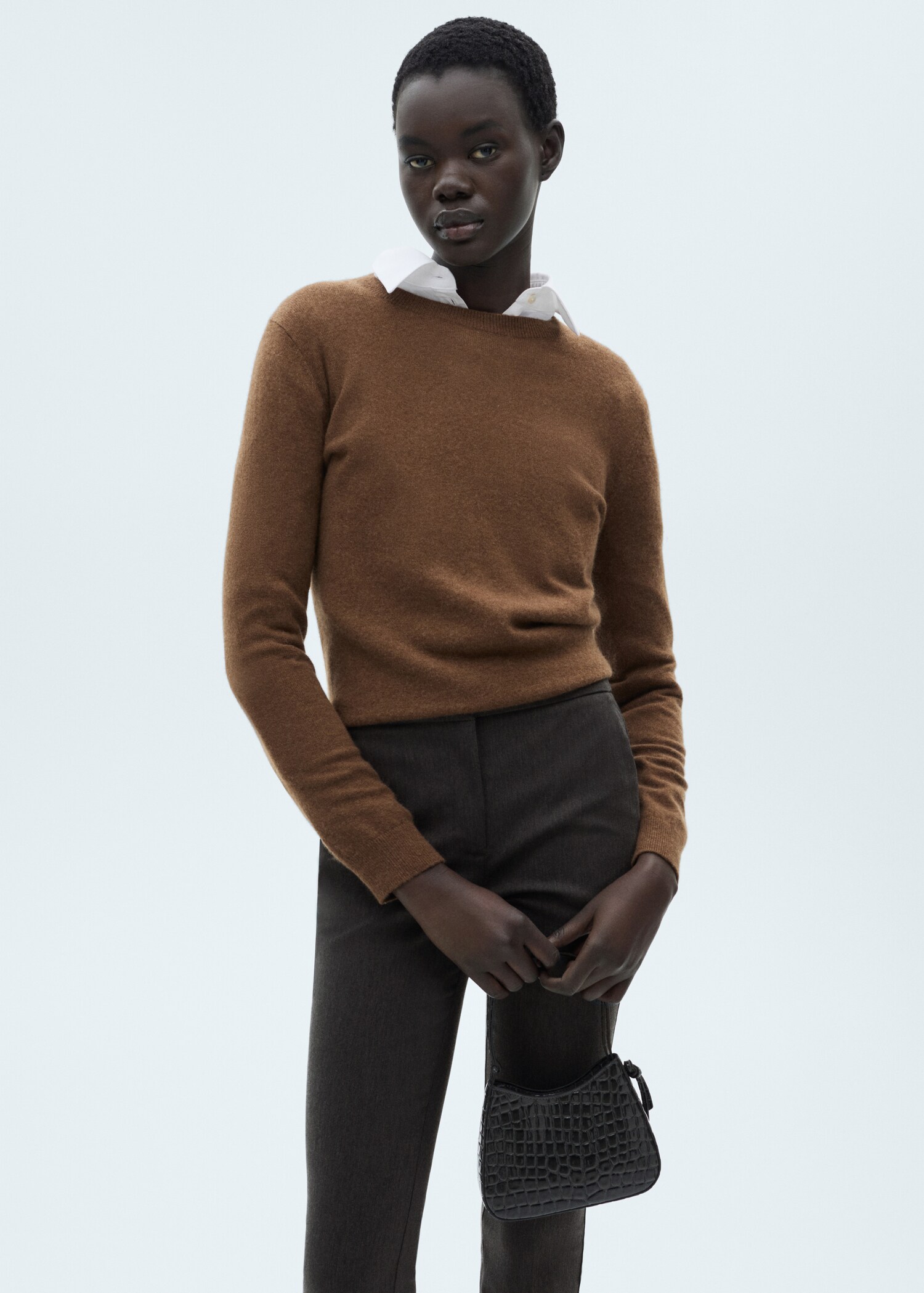 Crop skinny trousers - Details of the article 1