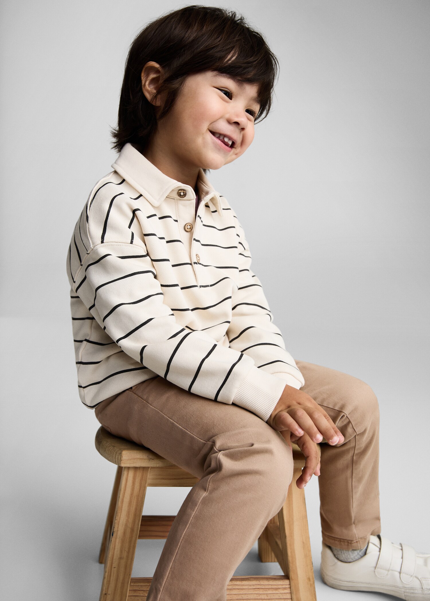 Cotton chinos - Details of the article 2