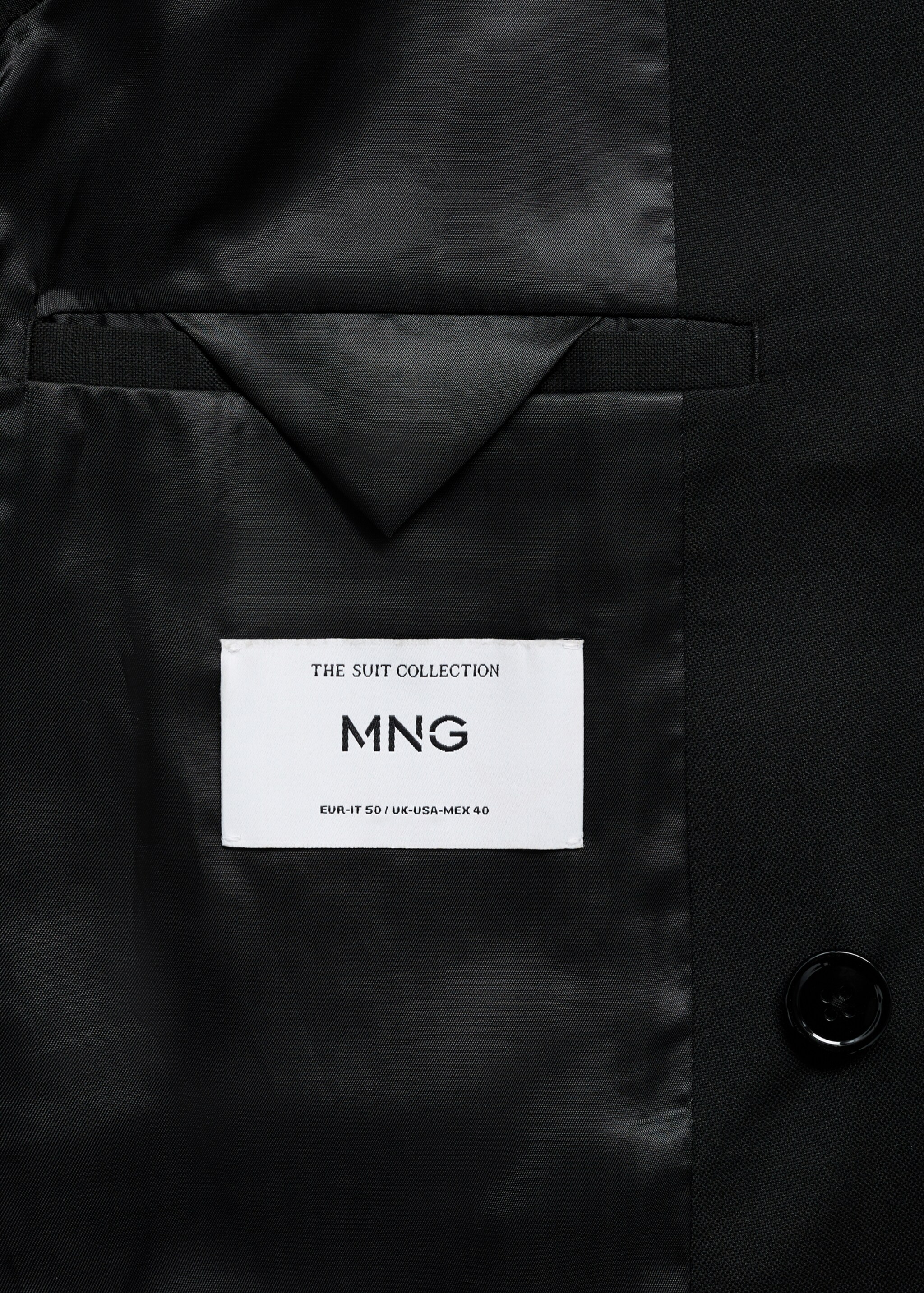 Boston Anzugjacke Regular Fit zweireihig - Detail des Artikels 0, Schwarz. Ref: 87030629-00.