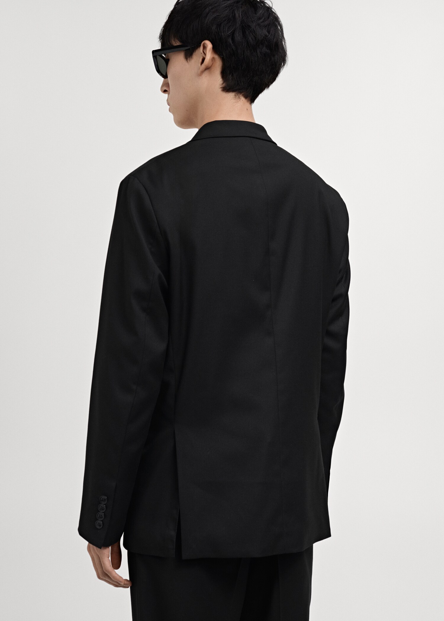 Boston Anzugjacke Regular Fit zweireihig - Rückseite des Artikels