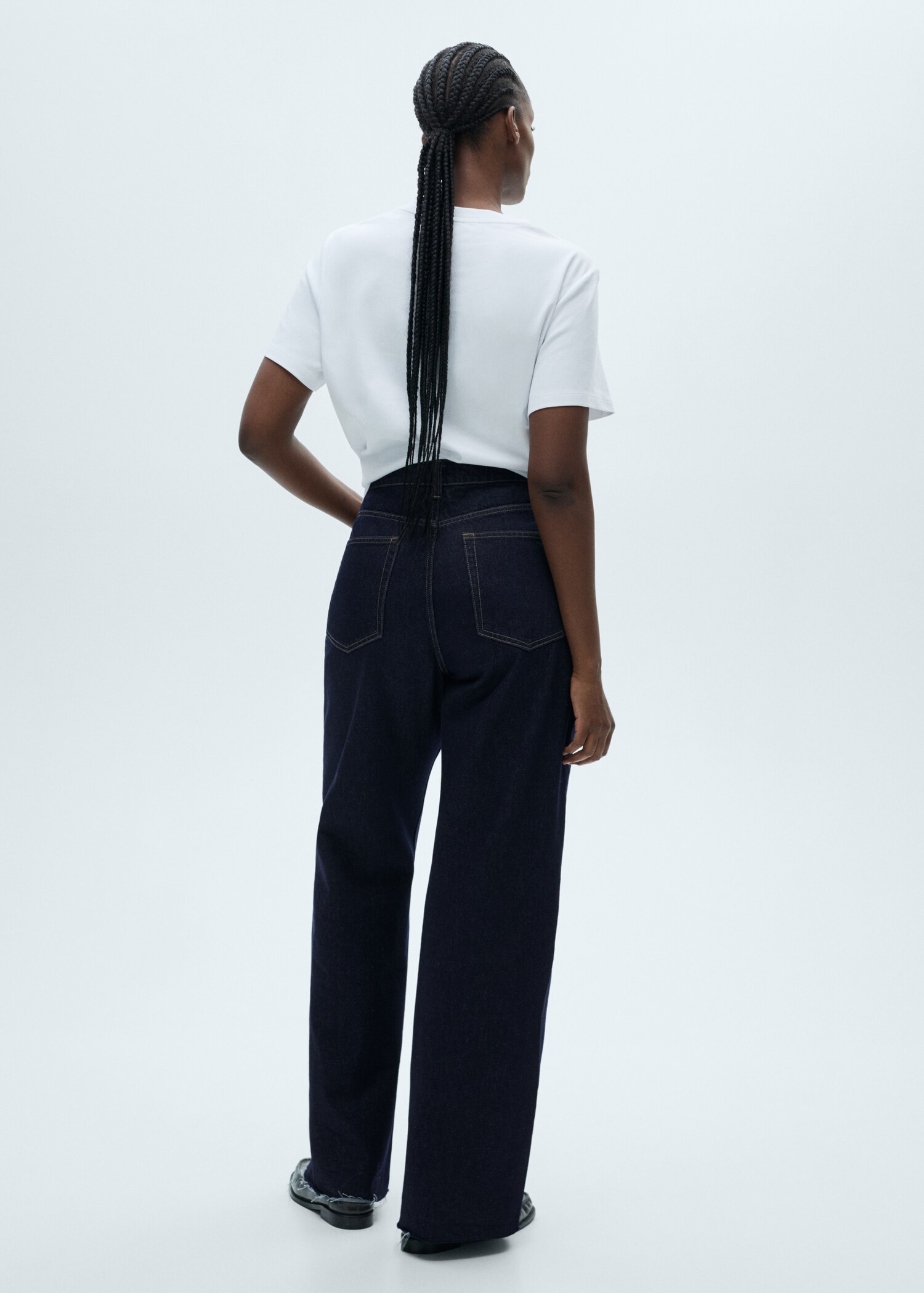 Danila wide leg rinse-wash jeans - Details of the article 4