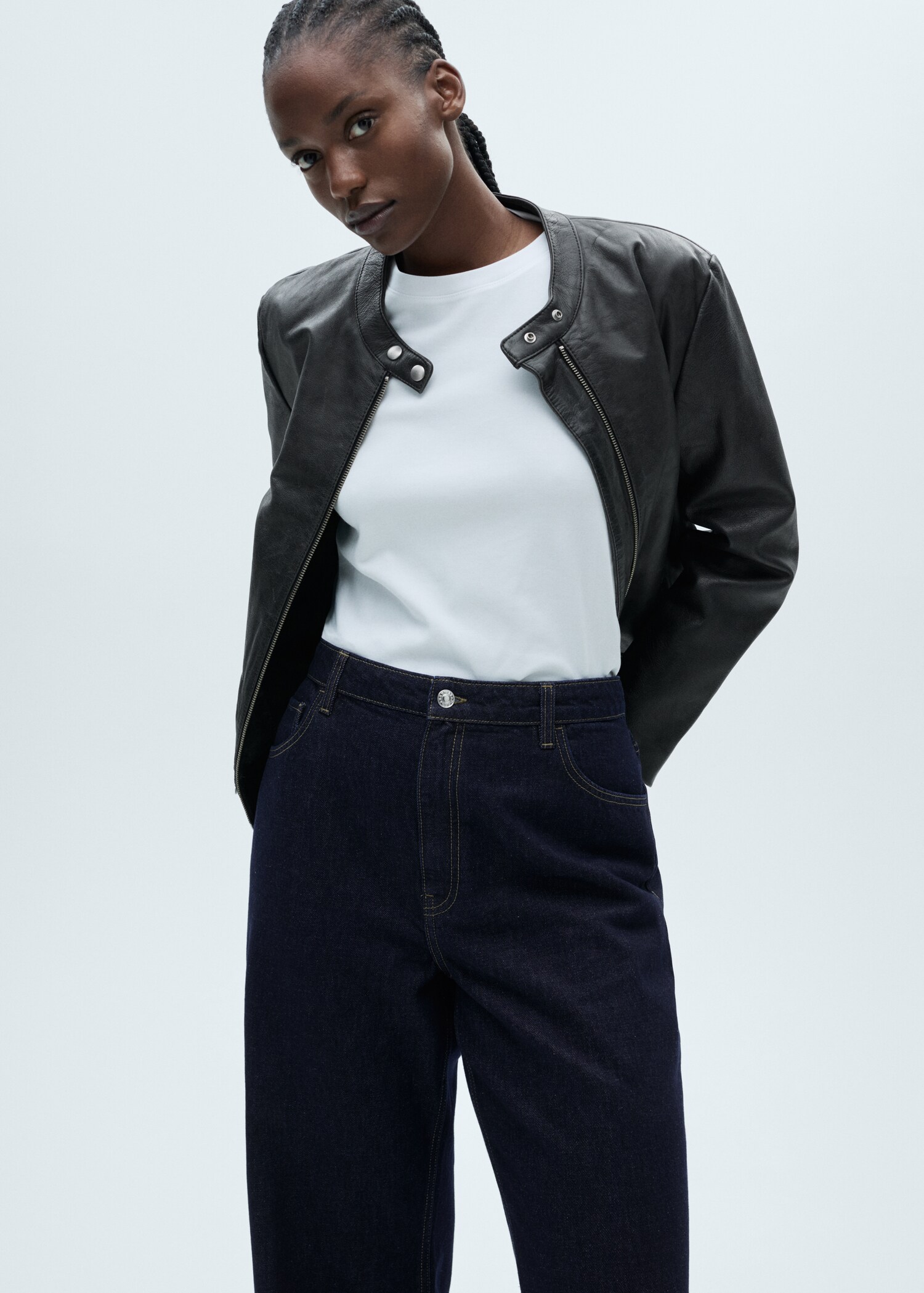 Danila wide leg rinse-wash jeans - Details of the article 5