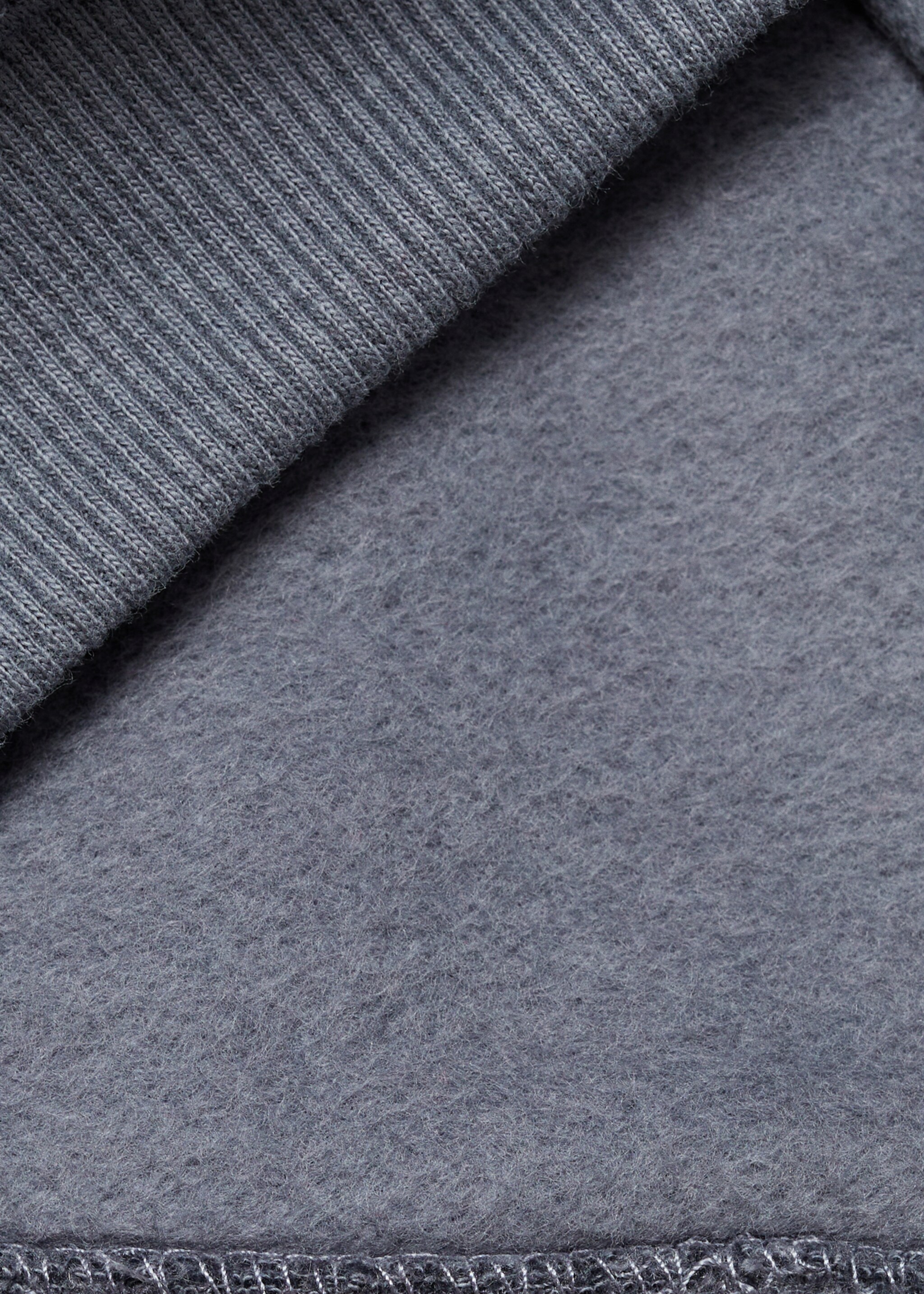 Gestreiftes Baumwoll-Sweatshirt - Detail des Artikels 0, Blau. Ref: 87030637-00.