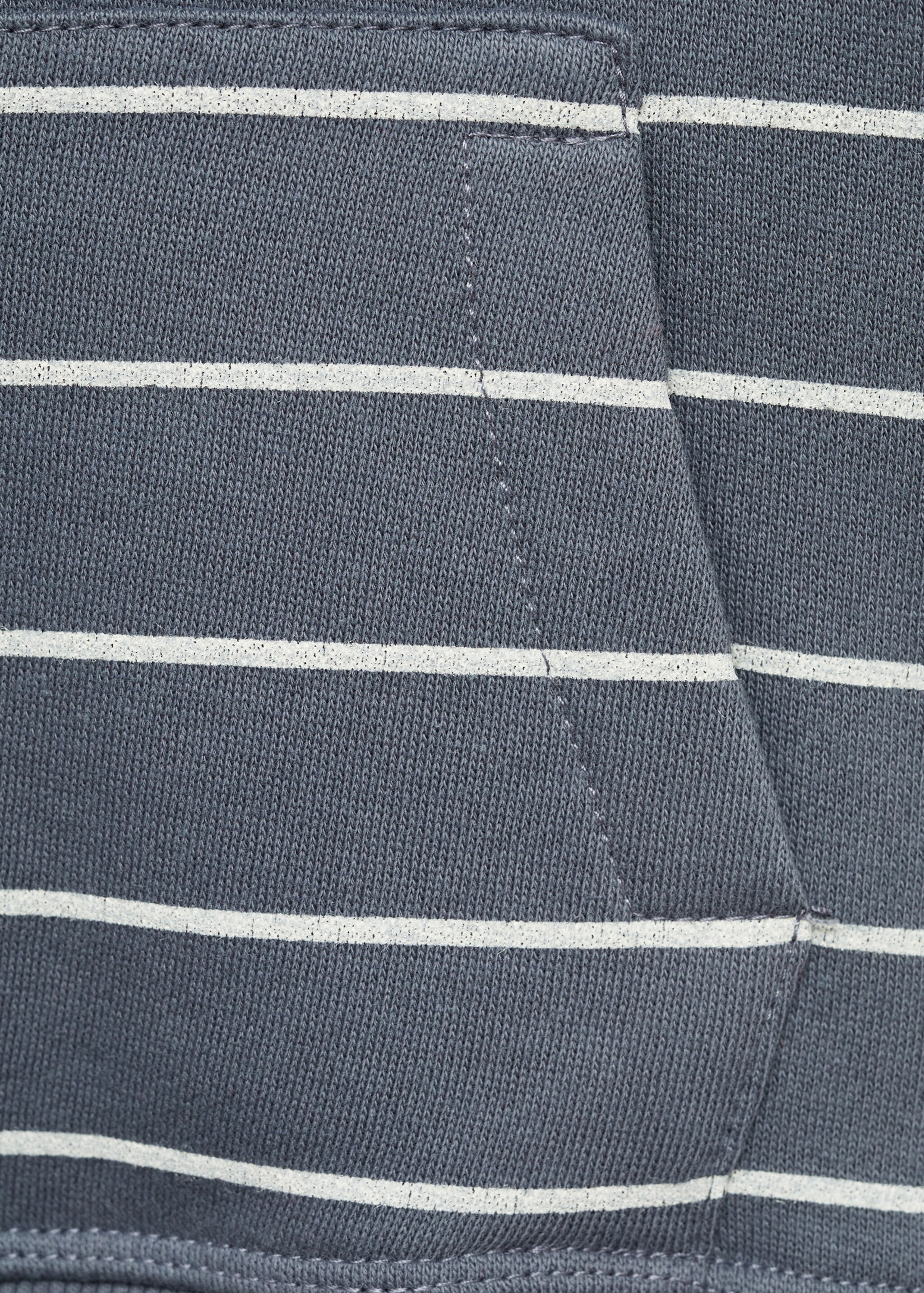 Gestreiftes Baumwoll-Sweatshirt - Detail des Artikels 8, Blau. Ref: 87030637-00.