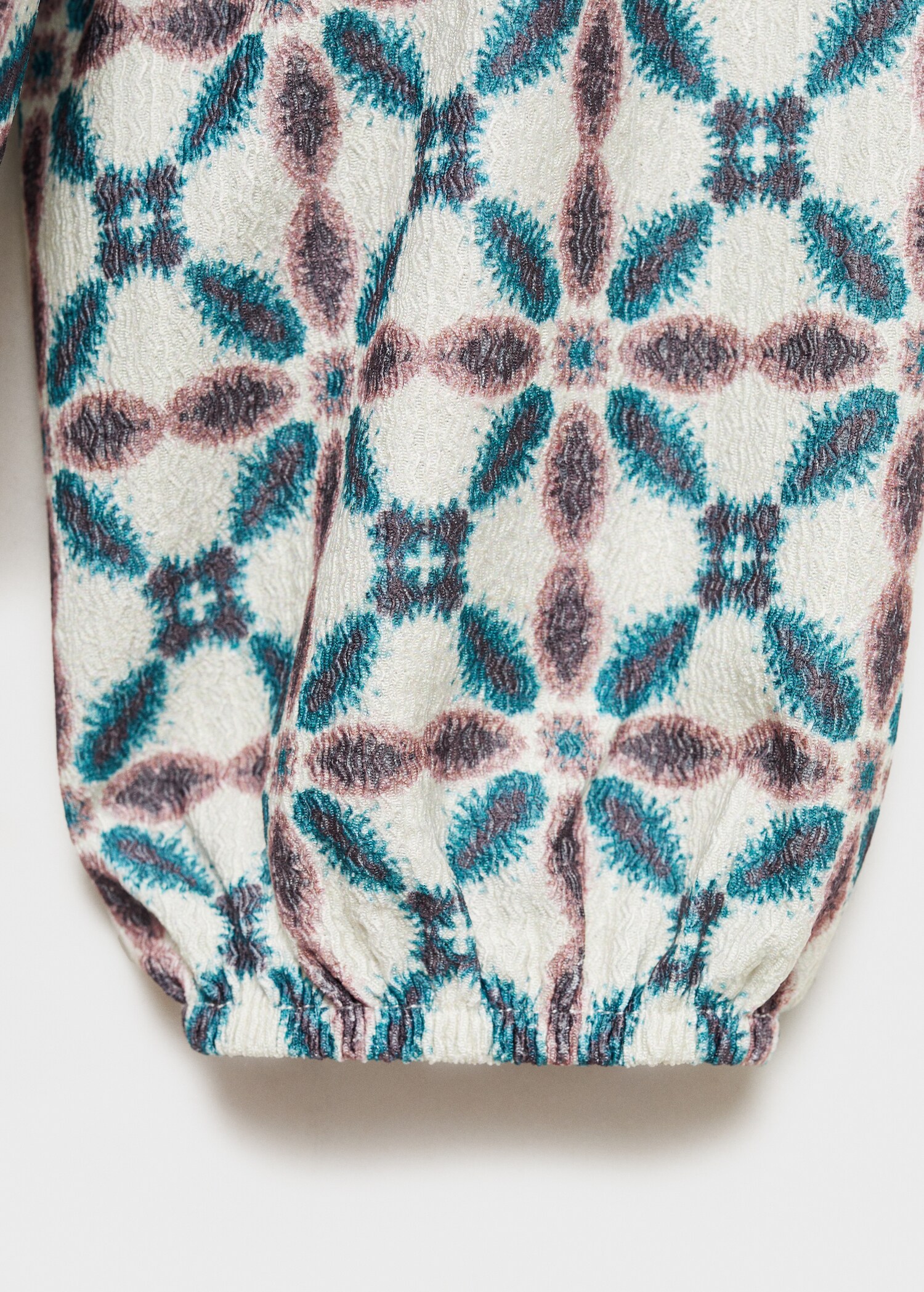 Blouse à imprimé géométrique - Détail de l'article 0