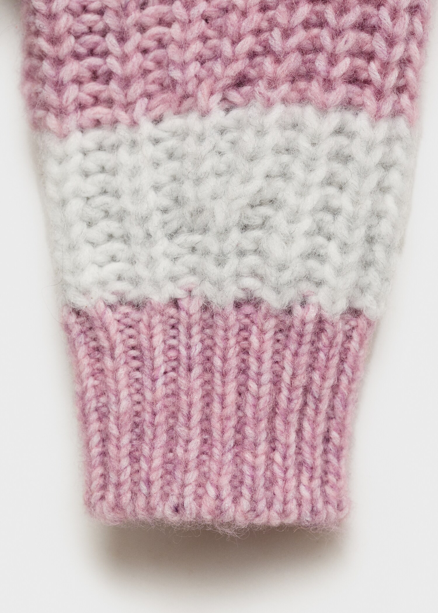 Striped rib sweater - Details of the article 0