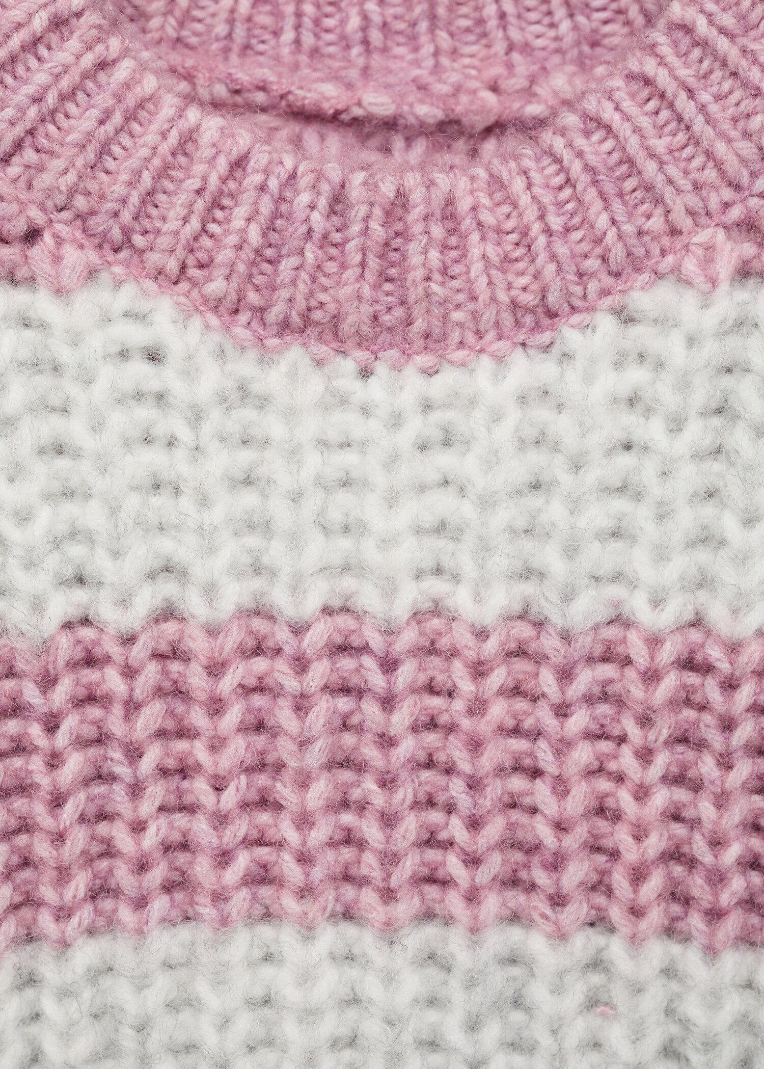 Striped rib sweater - Details of the article 8