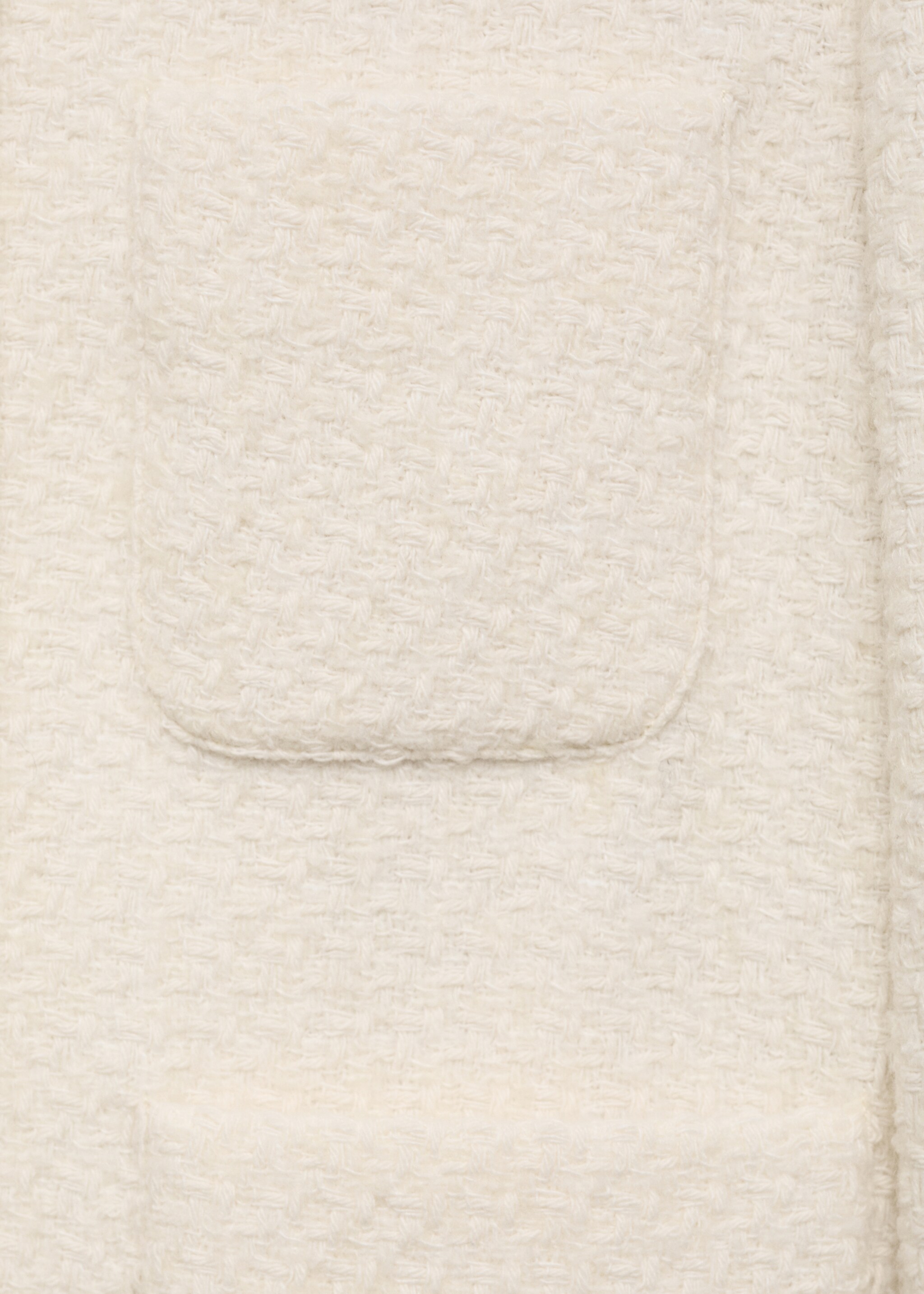 Veste tweed boutons bijoux - Détail de l'article 0, Écru. Ref: 87030653-00.