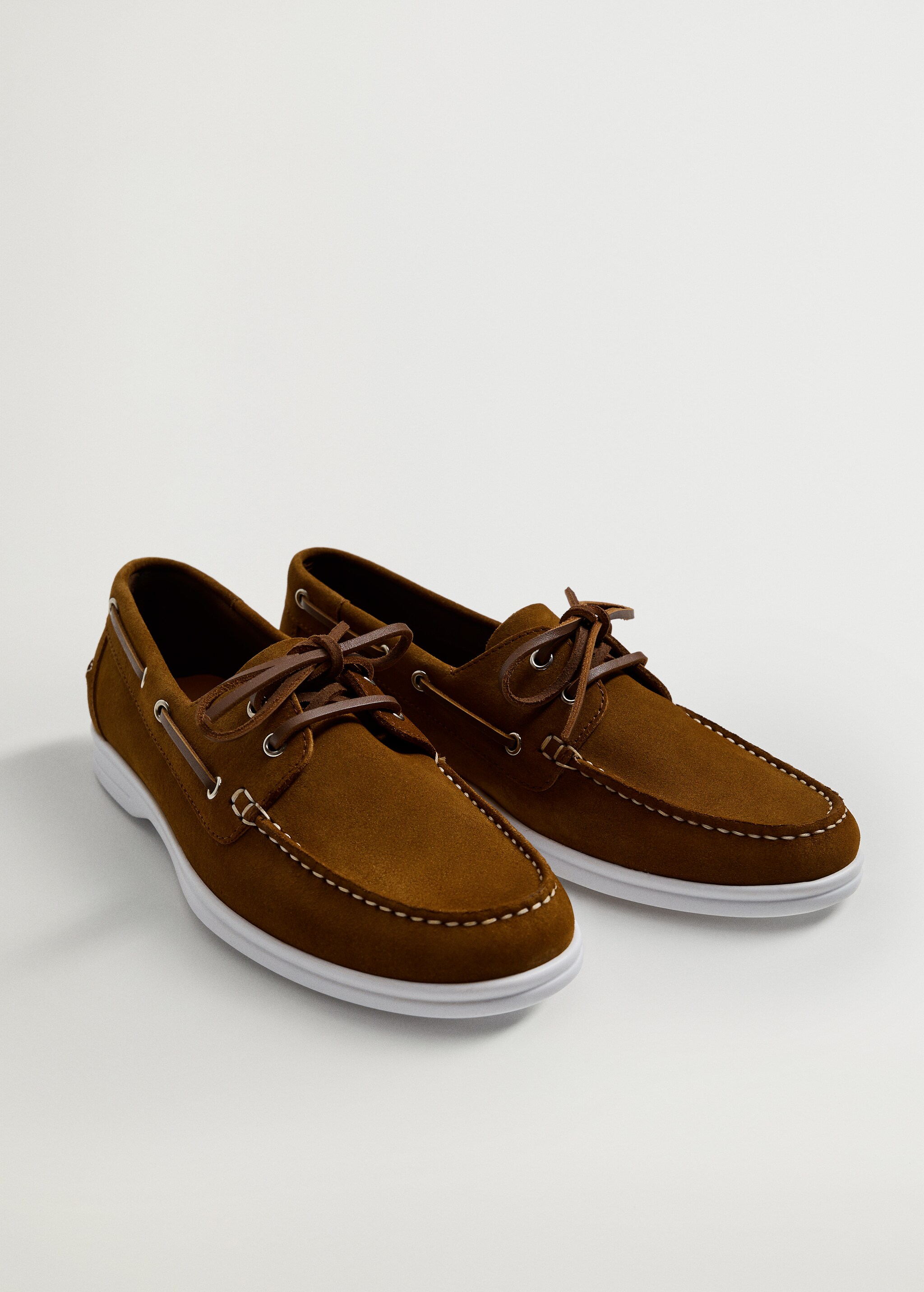 Zapato náutico serraje - Plano medio