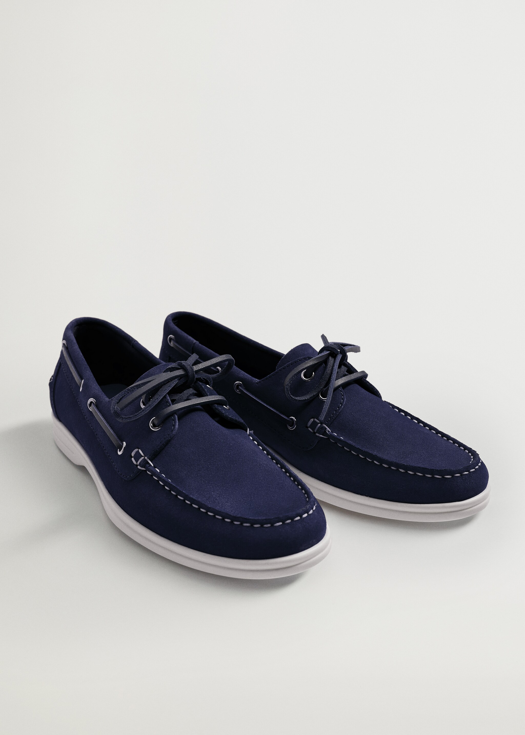 Zapato náutico serraje - Plano medio