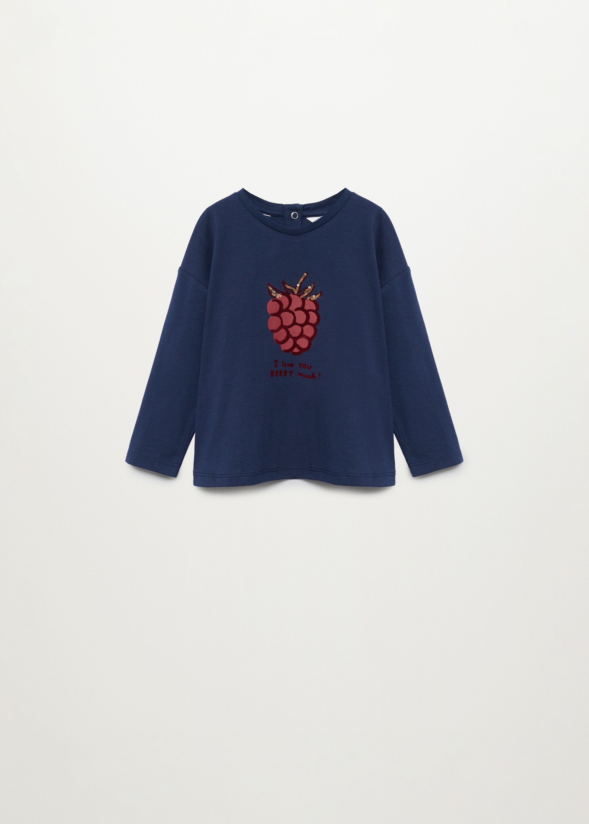 Camiseta manga larga lentejuelas - Artículo sin modelo