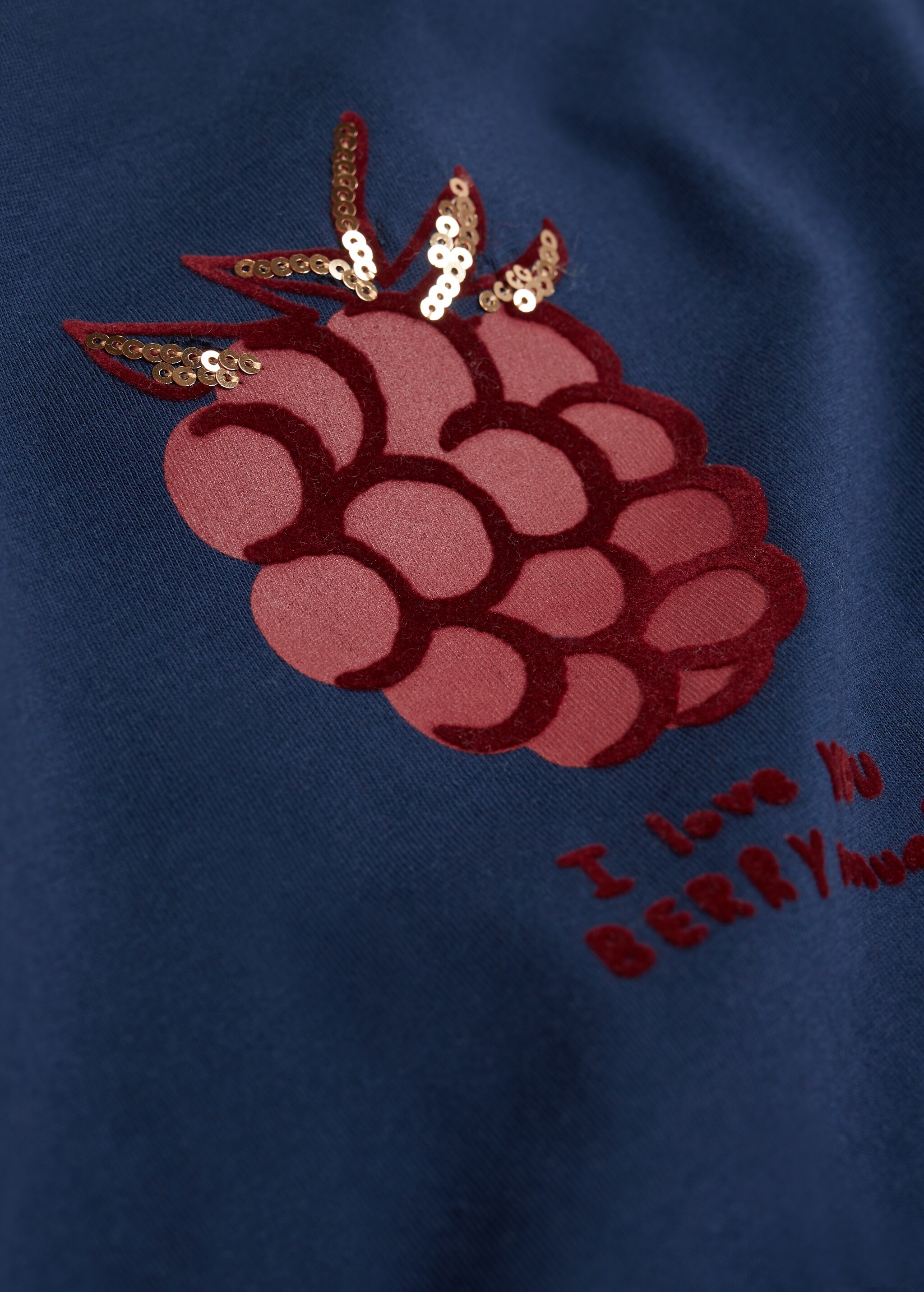 Camiseta manga larga lentejuelas - Detalle del artículo 9
