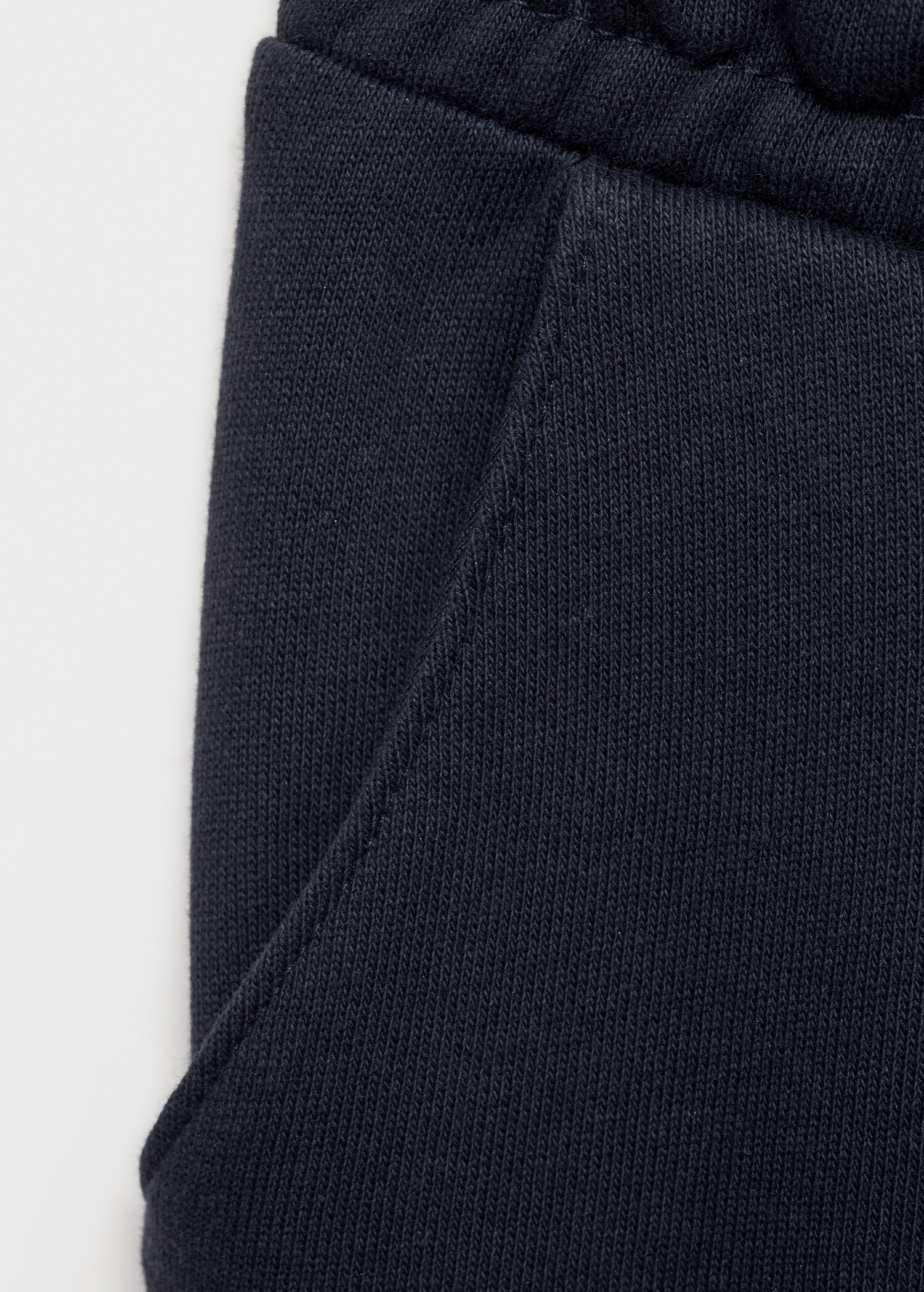 Cotton jogger-style trousers - Details of the article 0