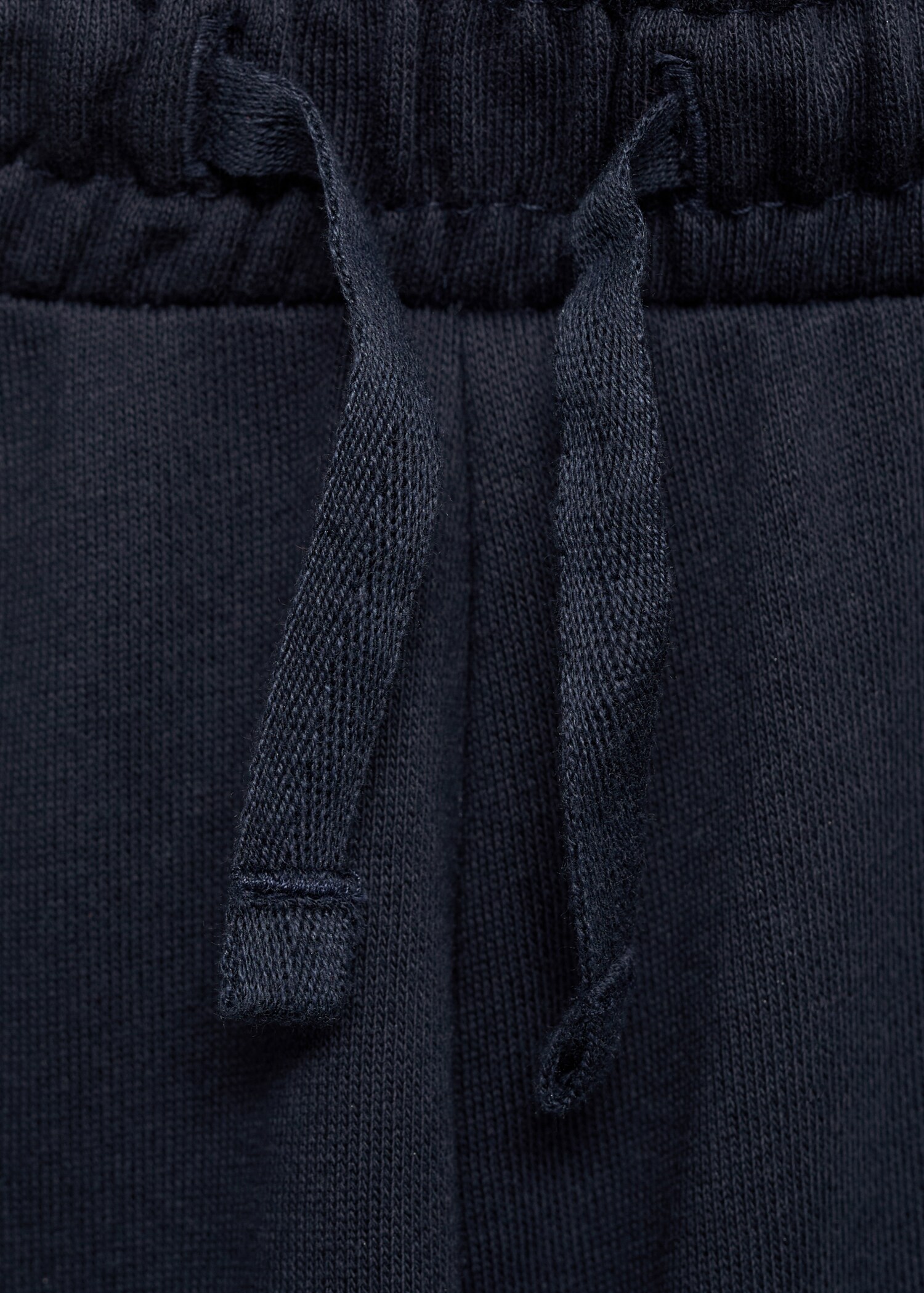 Cotton jogger-style trousers - Details of the article 8