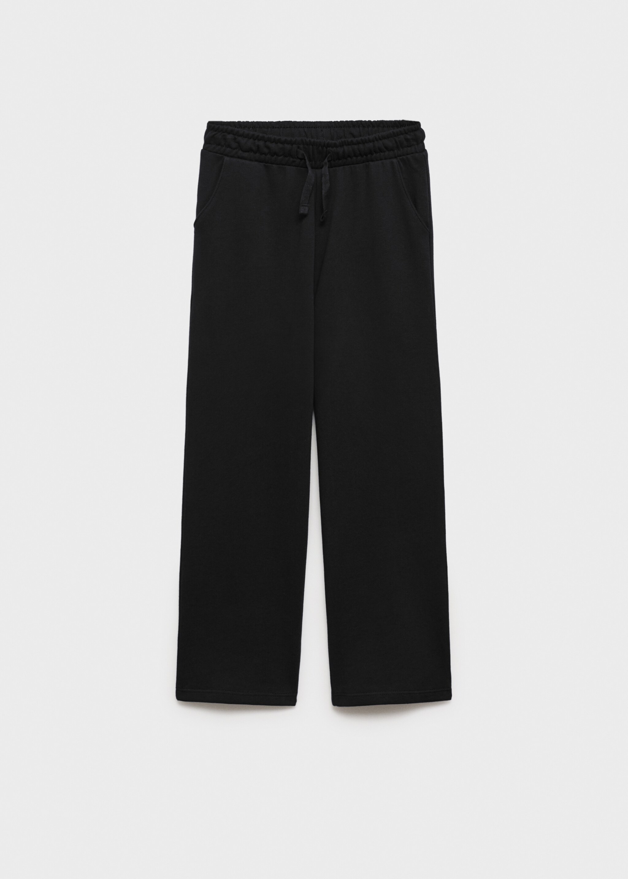Cotton jogger-style trousers - Article without model, Black. Ref: 87031046-00.