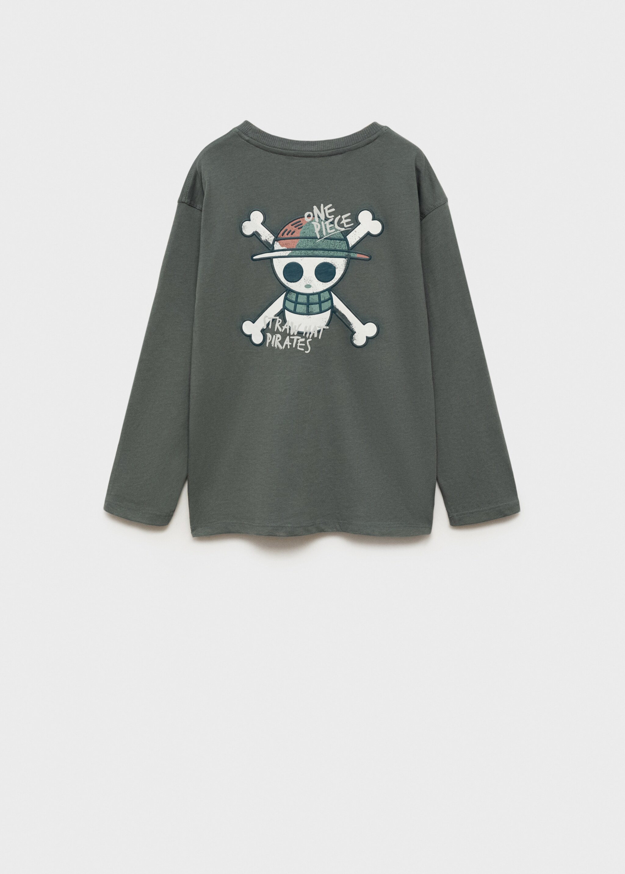 ONEPIECE T-shirt - Achterkant van het artikel, Groen. Ref: 87031050-00.