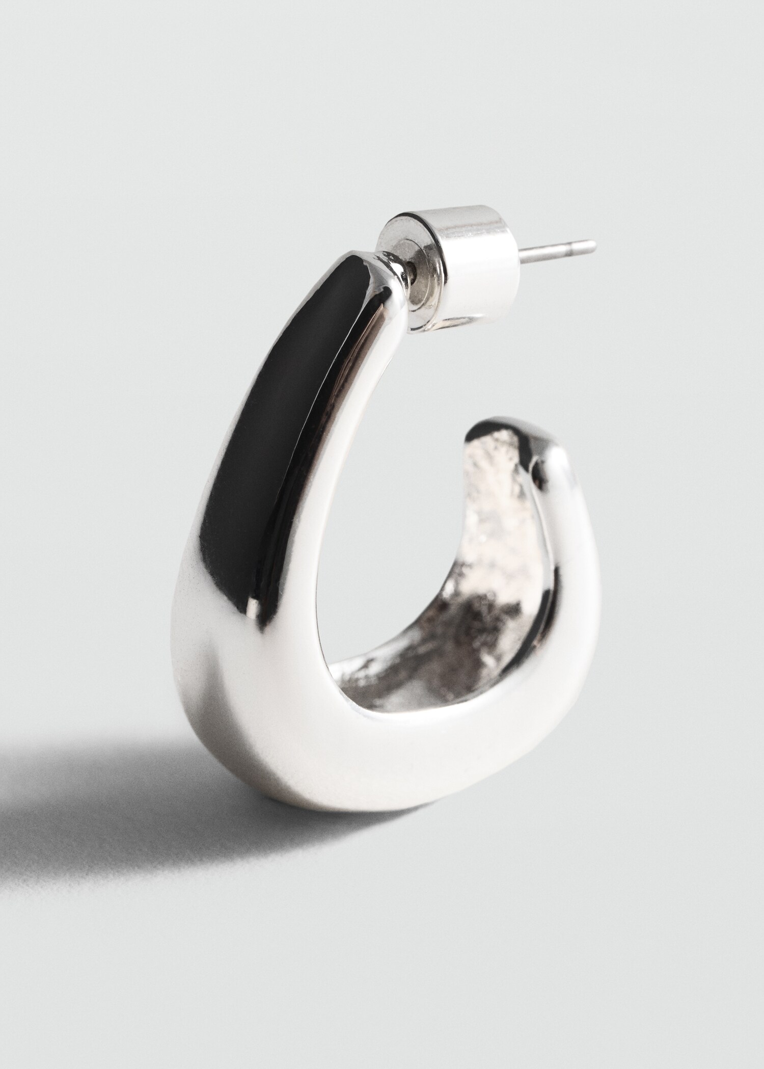 Pendientes aros irregulares - Plano medio