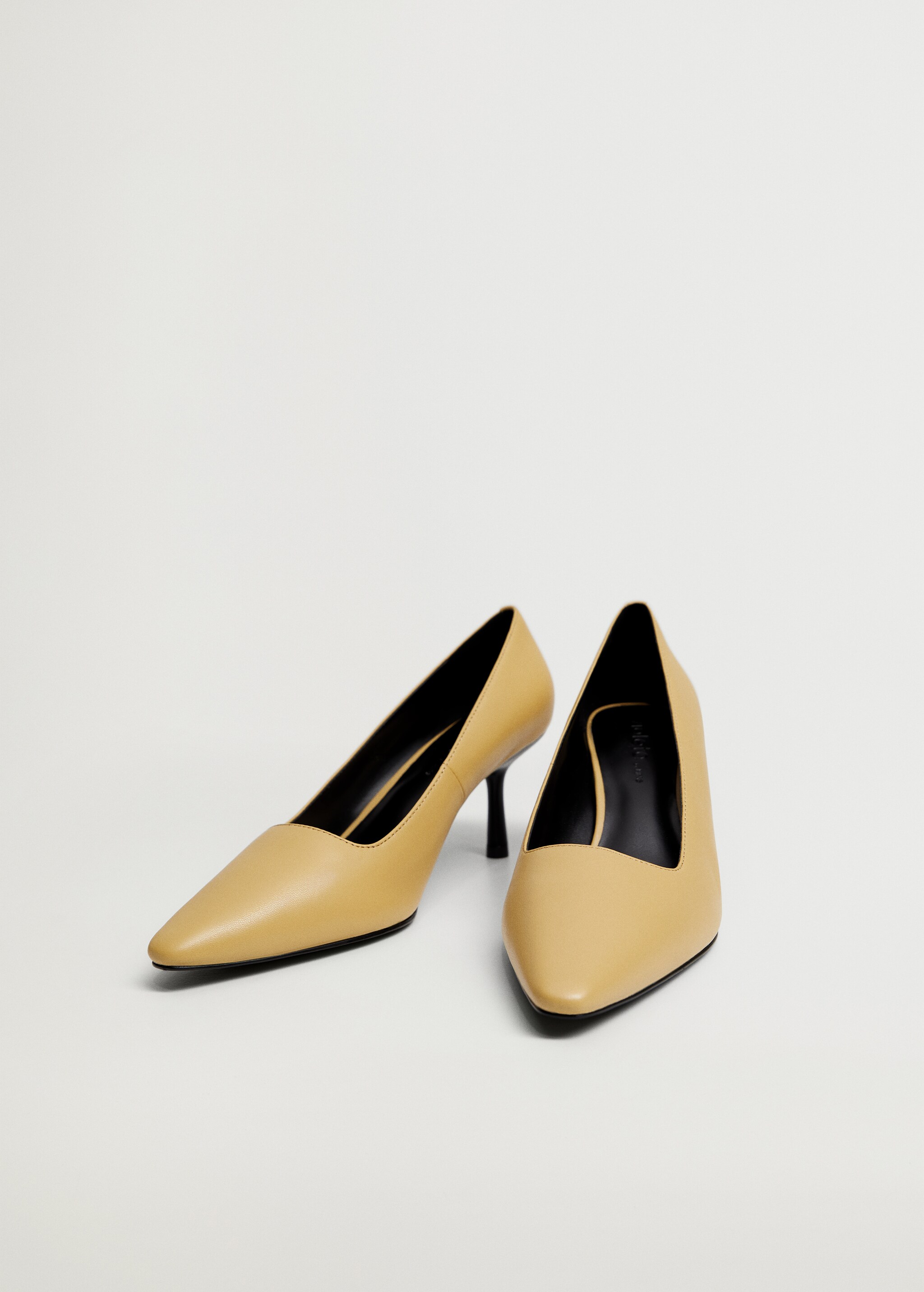 Zapato salón piel - Plano medio
