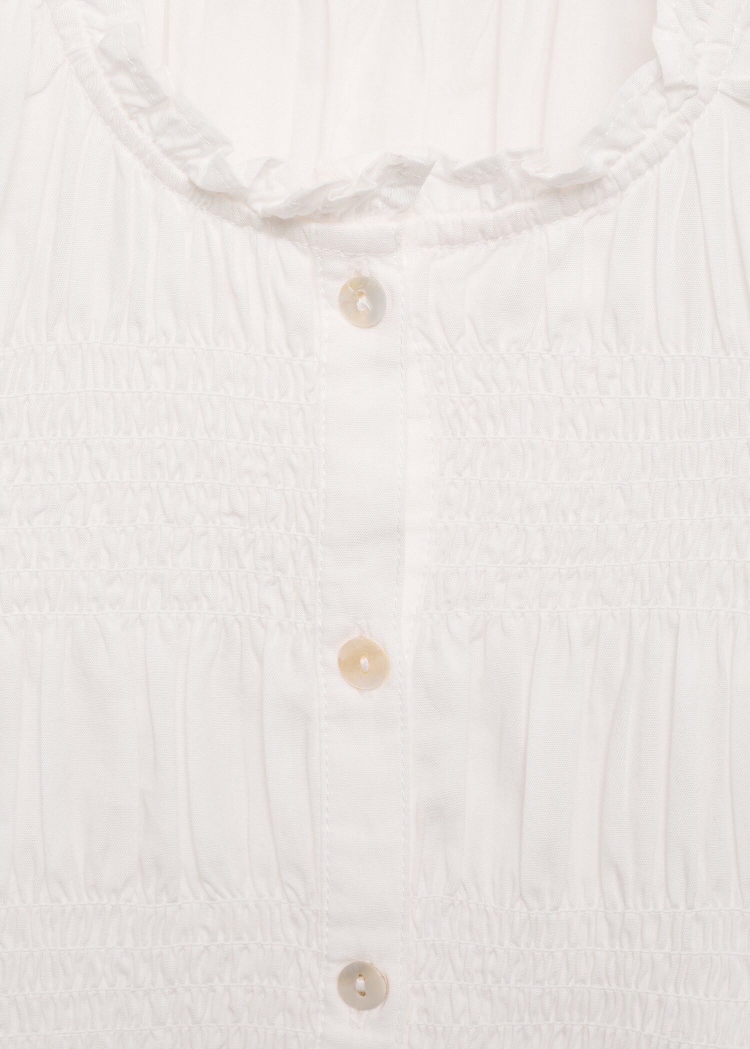 Ruffled gathered blouse - Details of the article 8