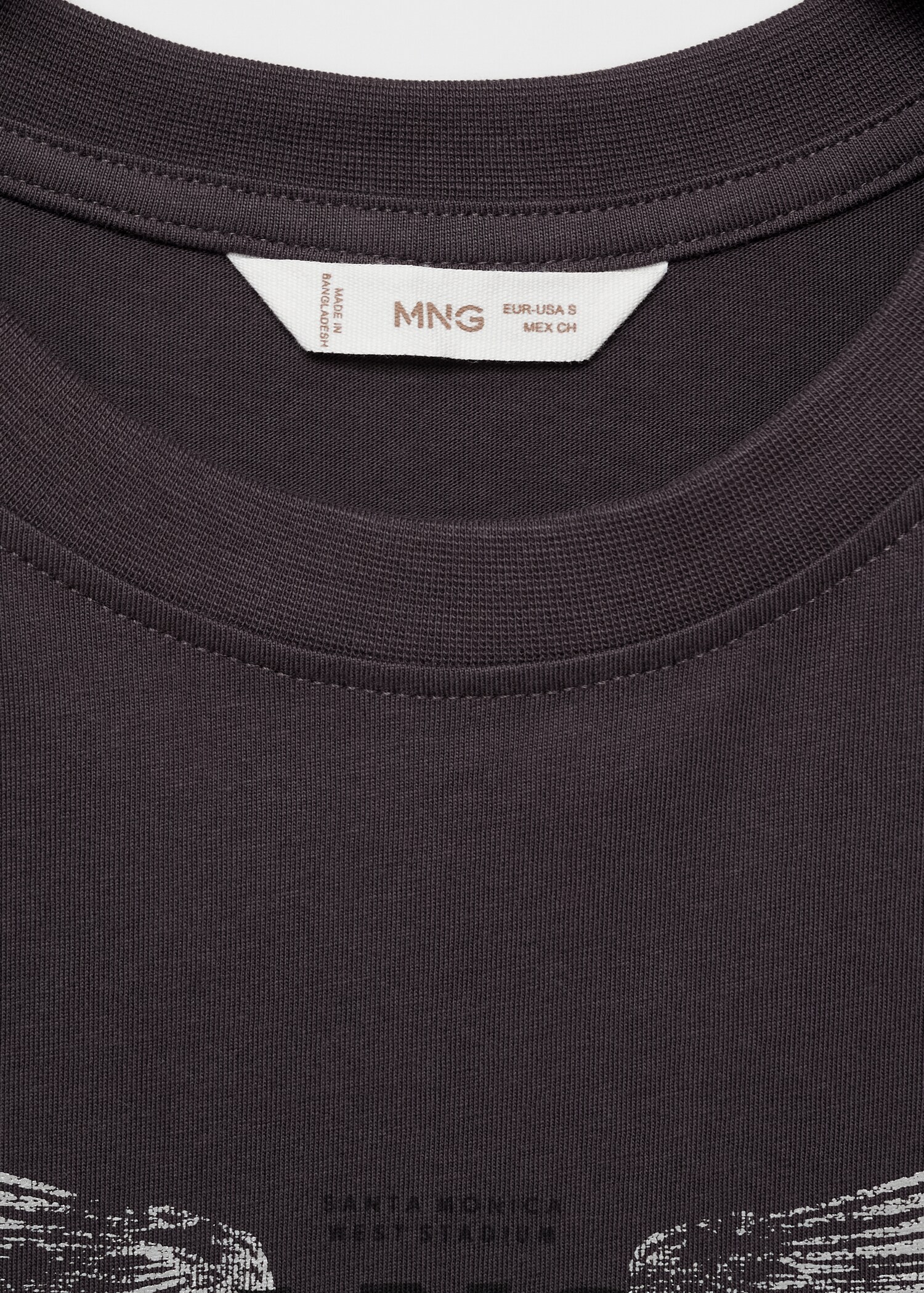 Bedrukt T-shirt met korte mouwen - Detail van het artikel 0