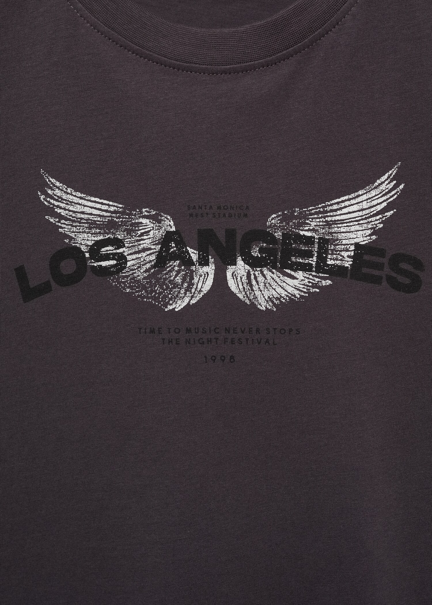 Bedrukt T-shirt met korte mouwen - Detail van het artikel 8