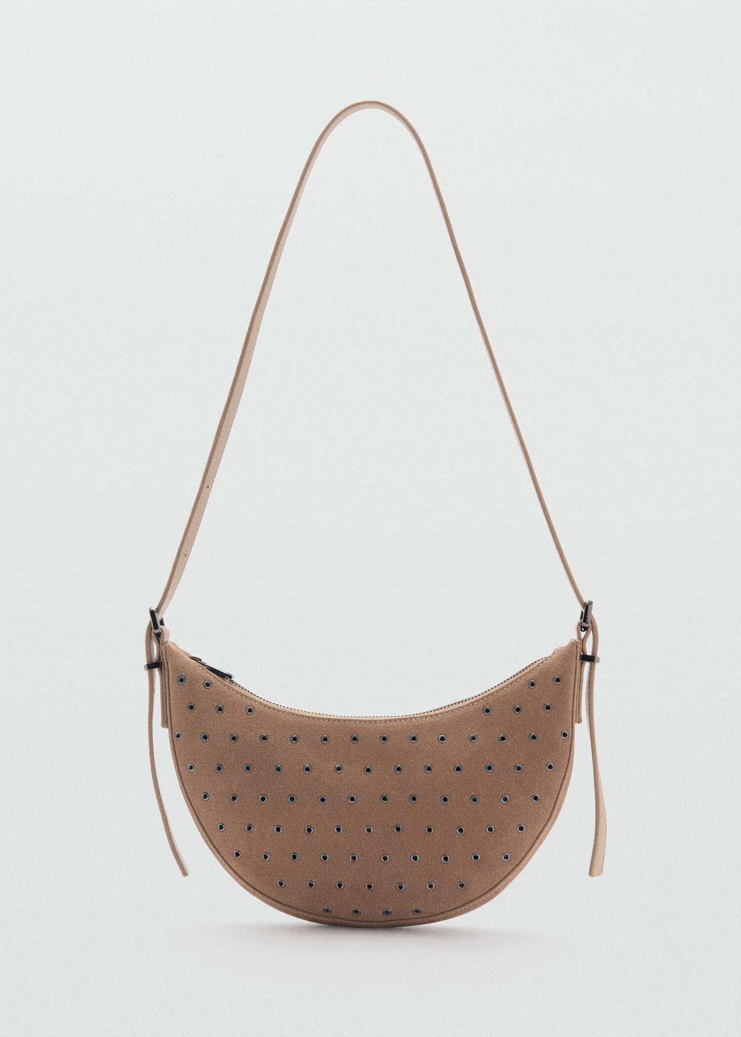 Oval leather bag - Article without model