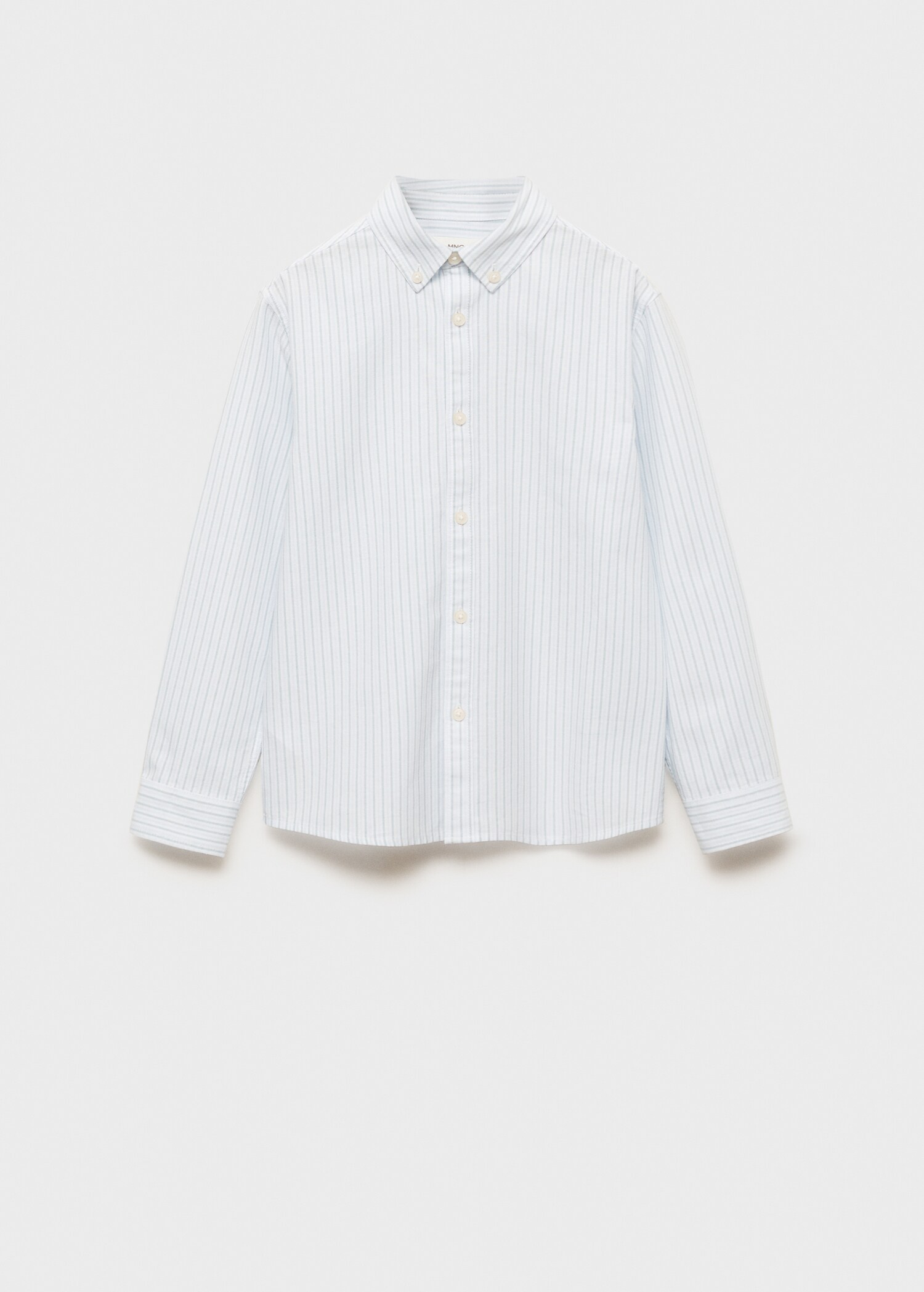 100% cotton Oxford striped shirt - Article without model