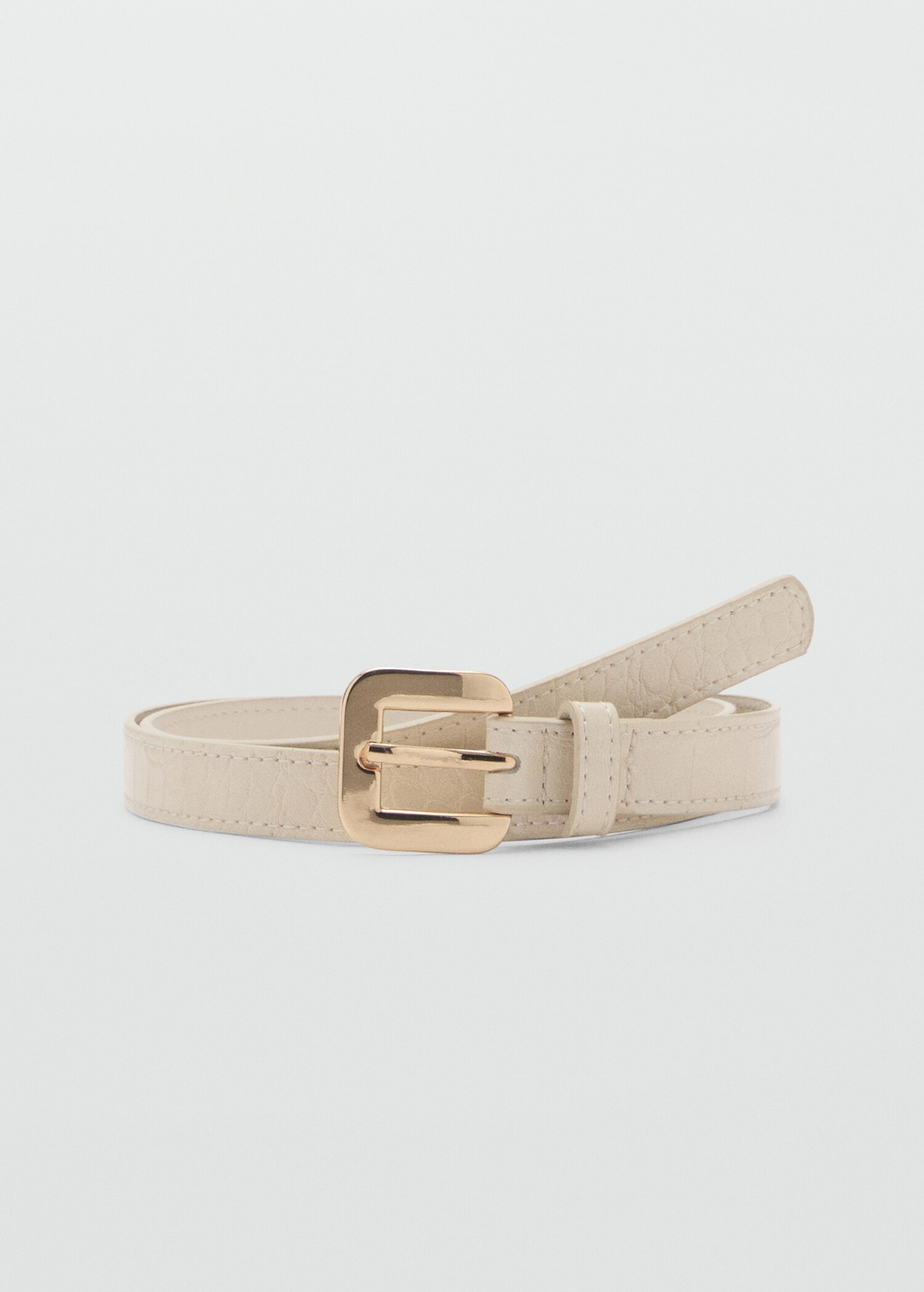 Ceinture simili-cuir effet croco - Article sans modèle