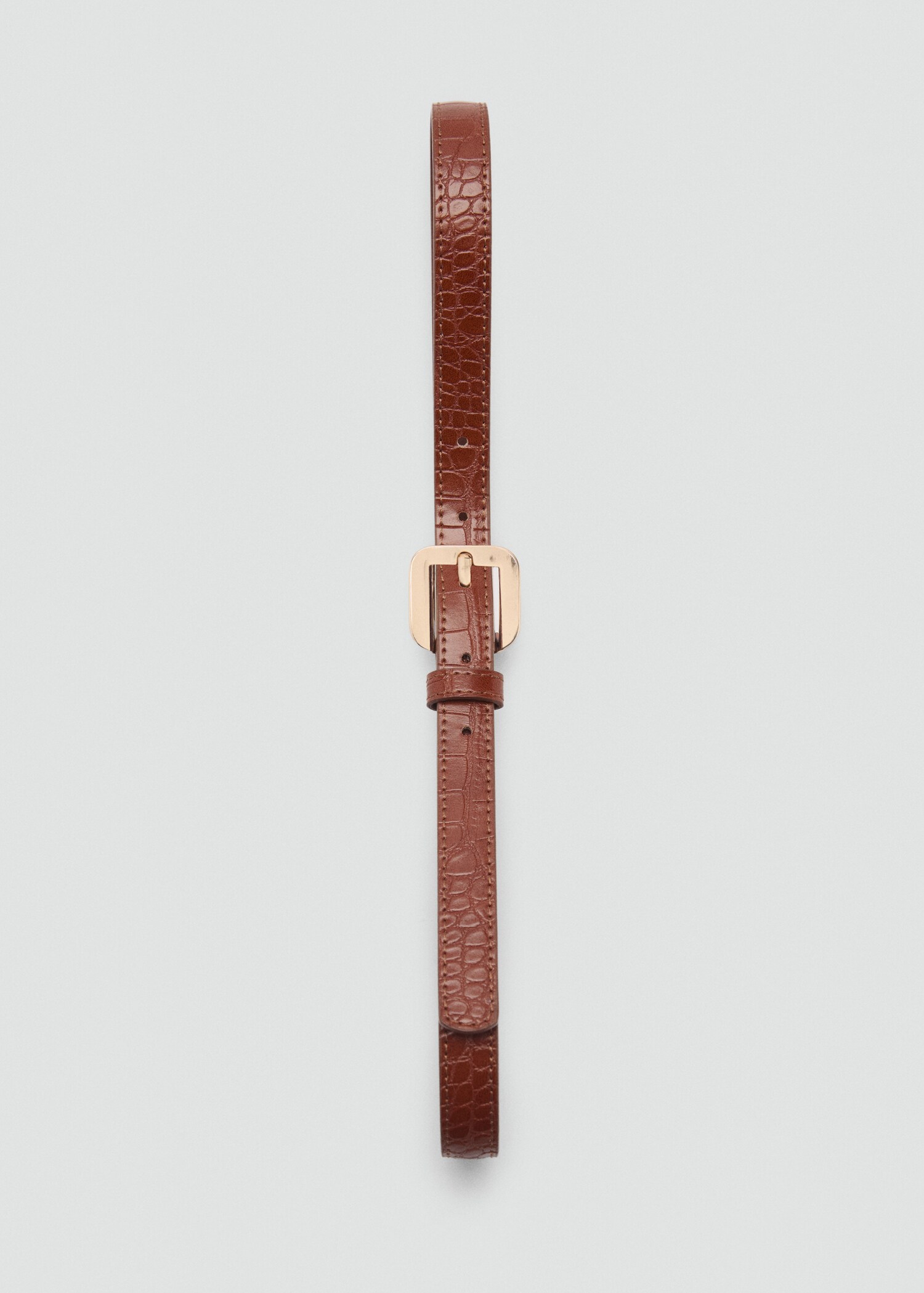 Croco faux-leather belt - Details of the article 2