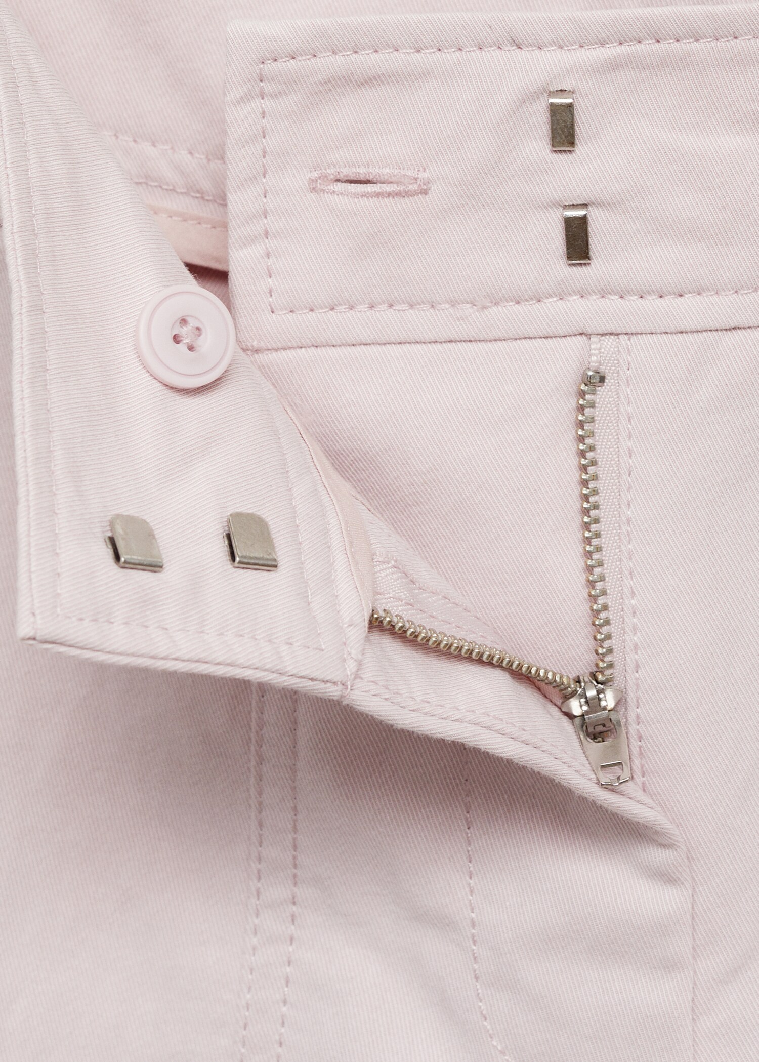 Hlače širokih nogavica s ukrasnim šavovima - Detalji artikla 8