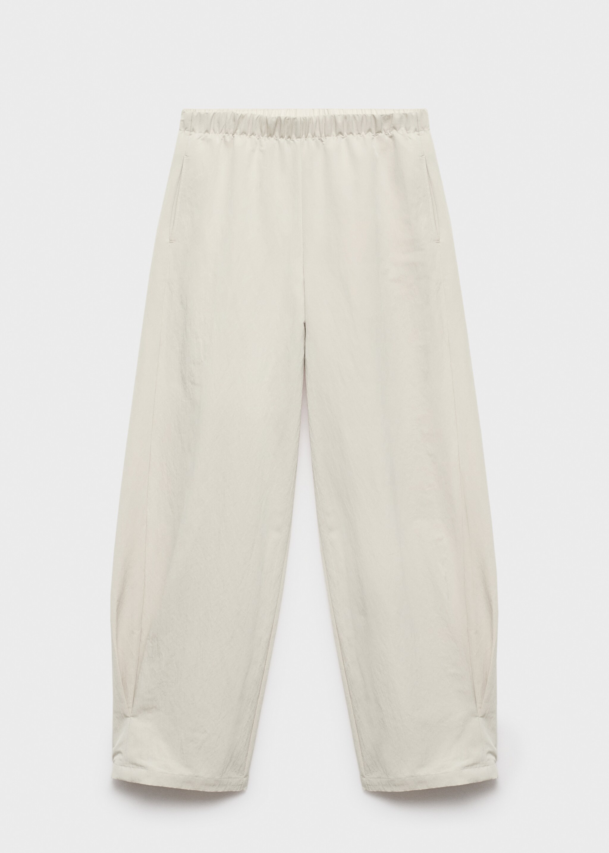 Pantalons jogger pinces - Article sense model, Cru. Ref: 87032540-00.