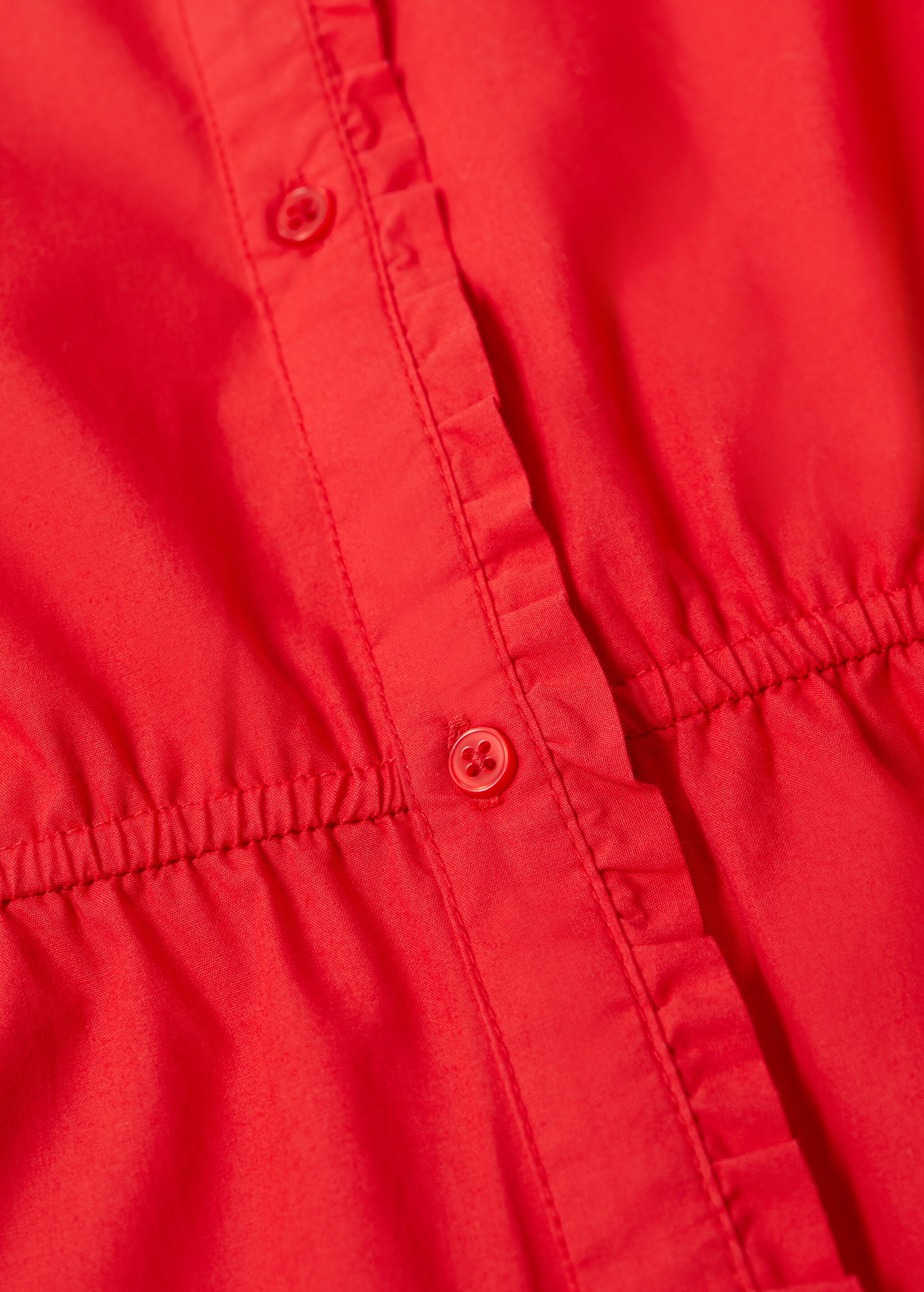 Vestido camisero algodón - Detalle del artículo 8