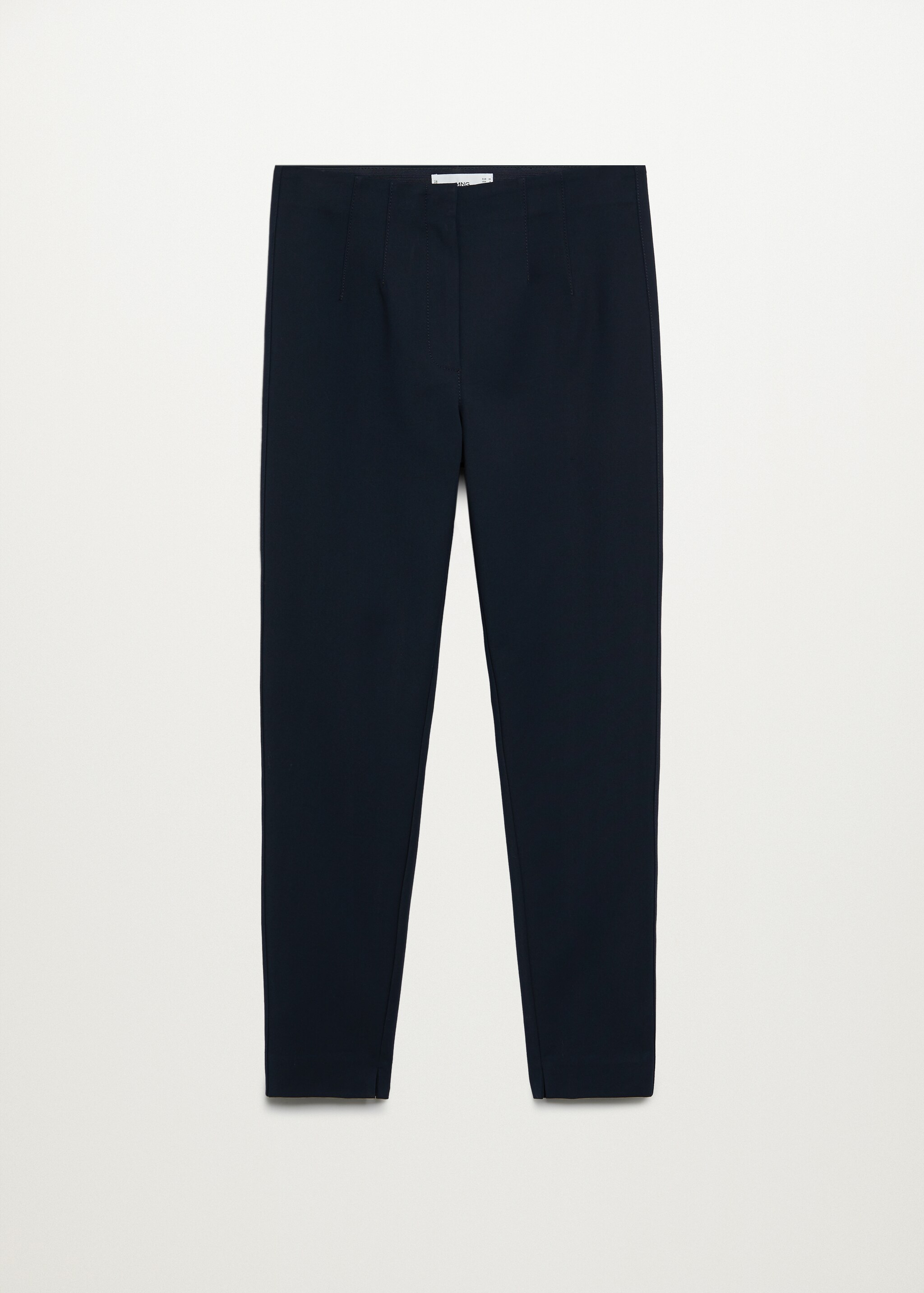 Cotton leggings with pleat detail - Article without model