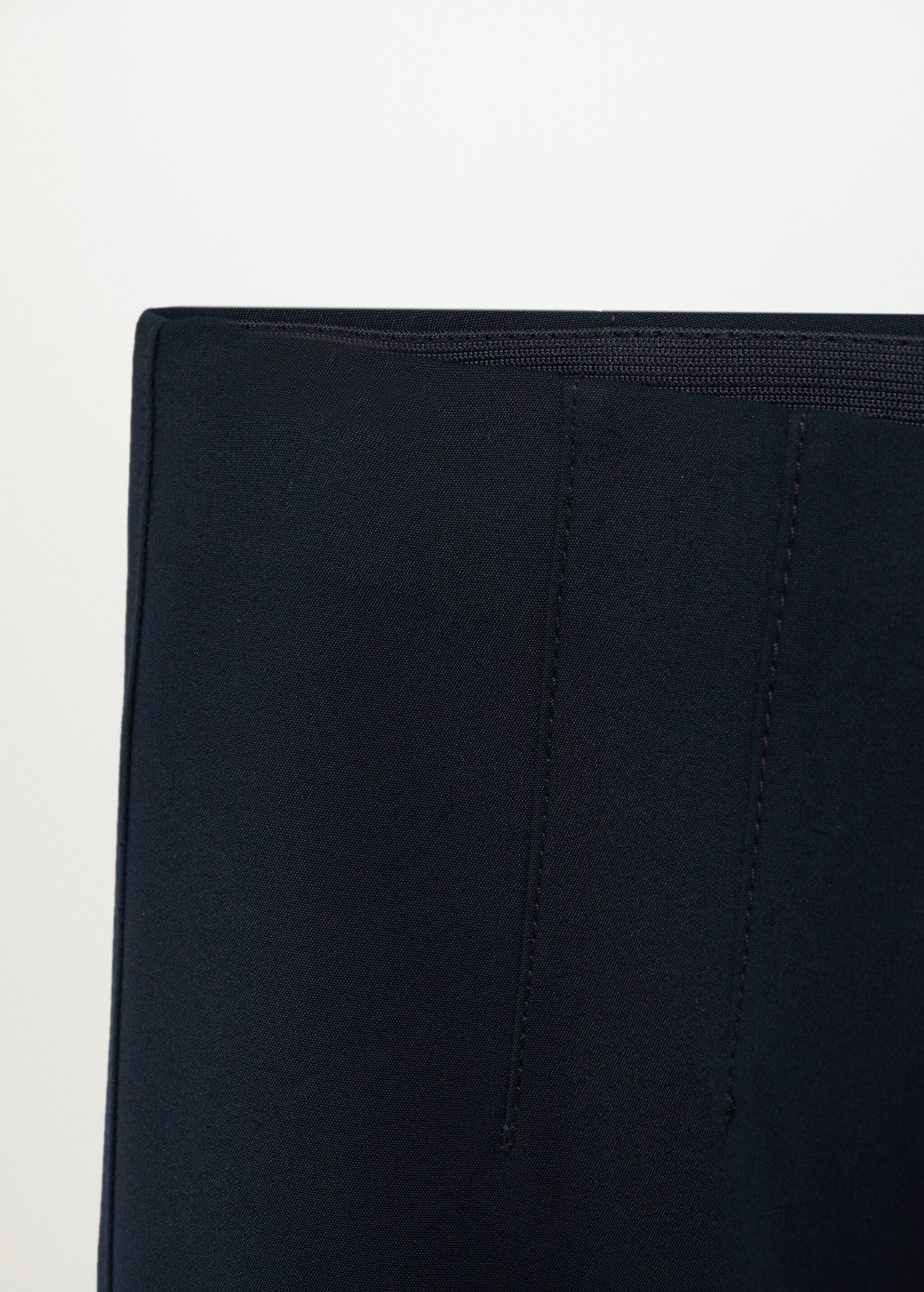Cotton leggings with pleat detail - Details of the article 8