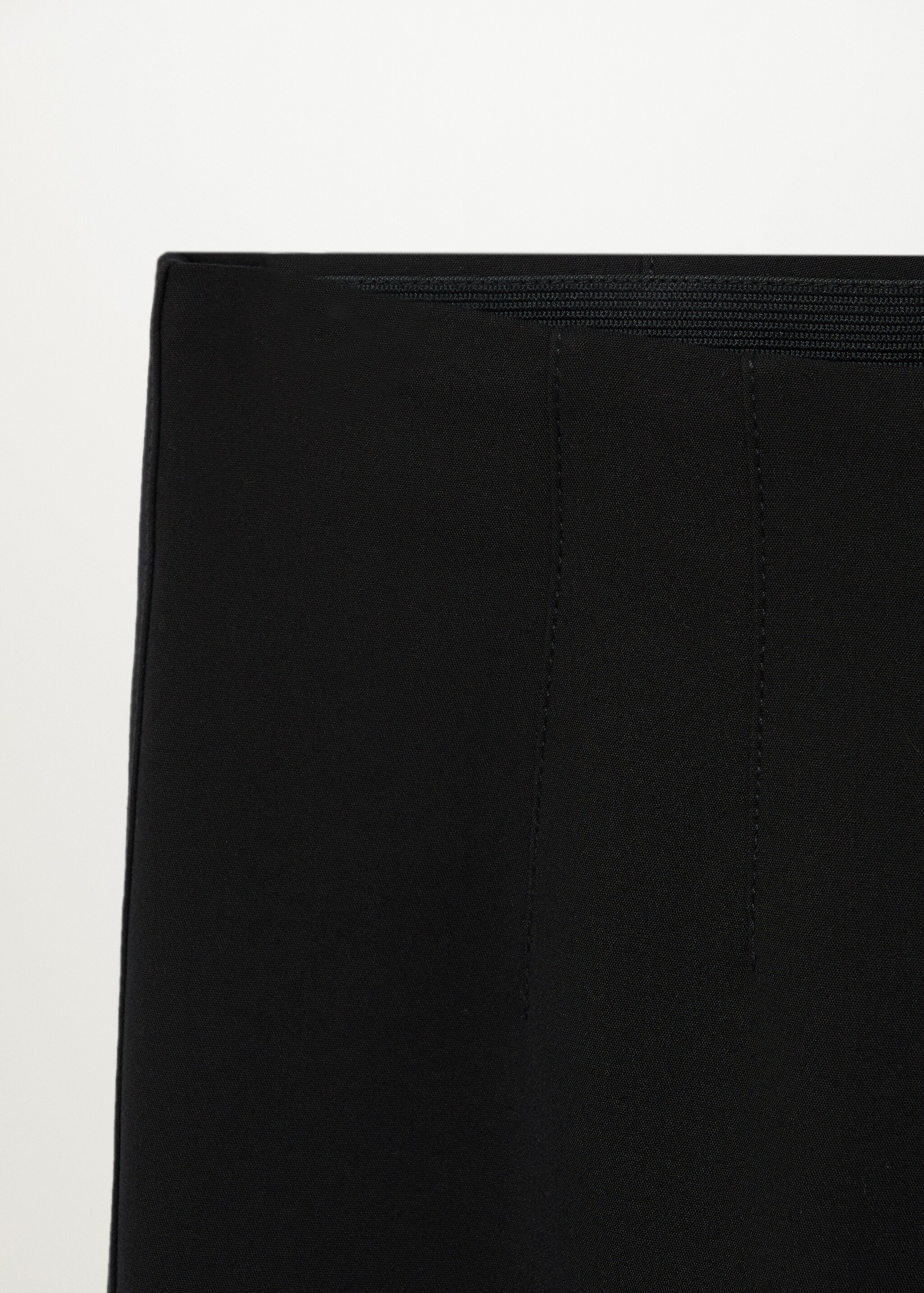 Cotton leggings with pleat detail - Details of the article 8