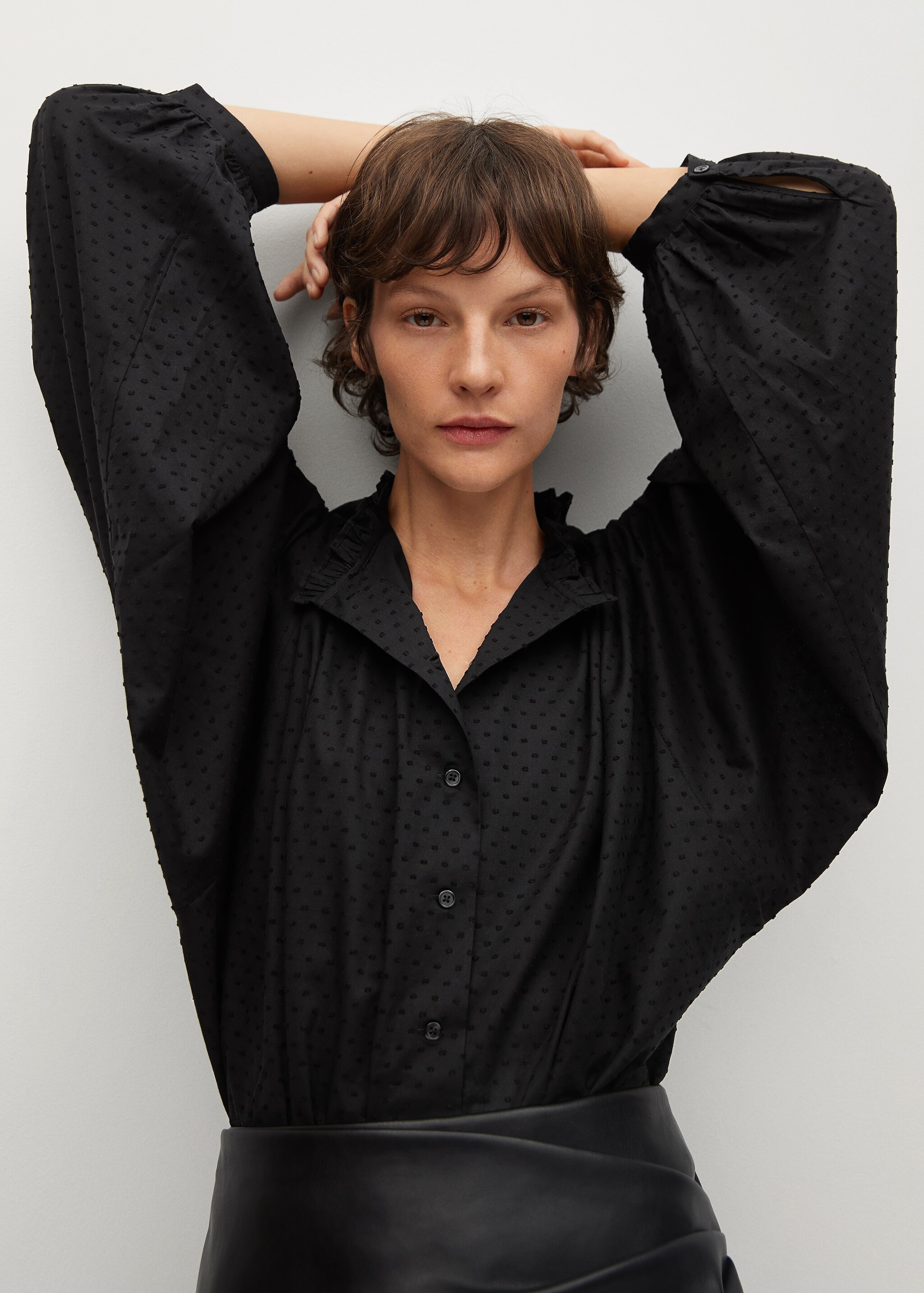 Blusa algodón plumeti - Detalle del artículo 4
