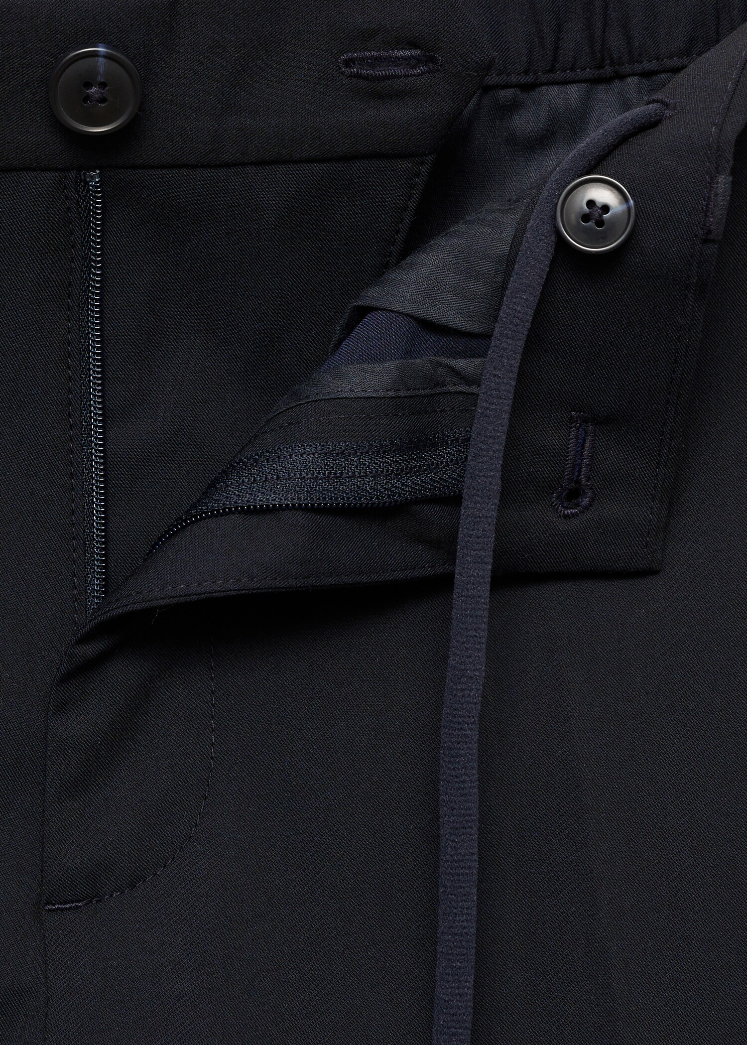 Slim-Comfort-Stretch-Hose Bologna in Cropped-Länge - Detail des Artikels 0