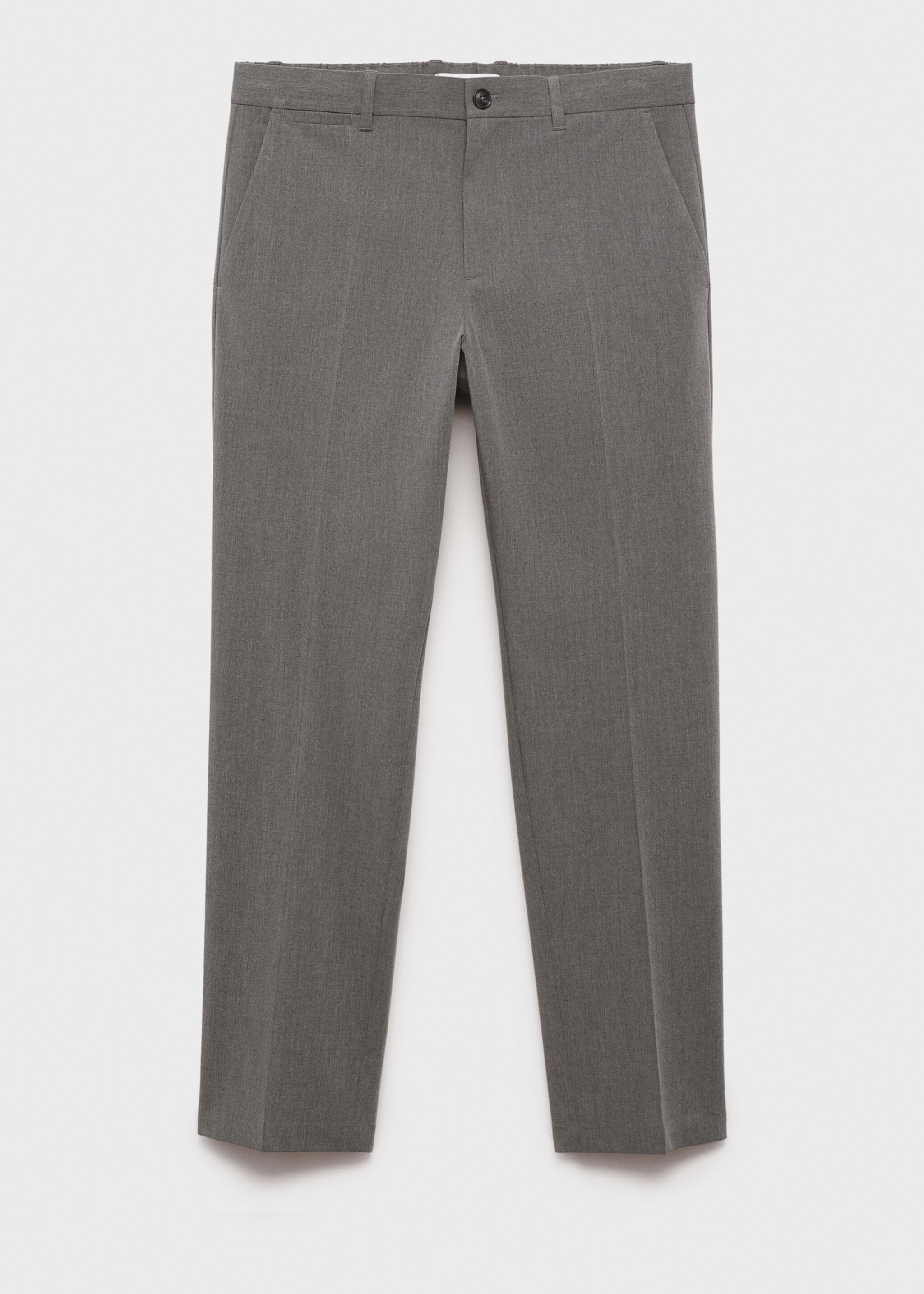 Pantalón Bologna slim cropped comfort stretch - Artículo sin modelo, Gris medio vigoré. Ref: 87032889-00.