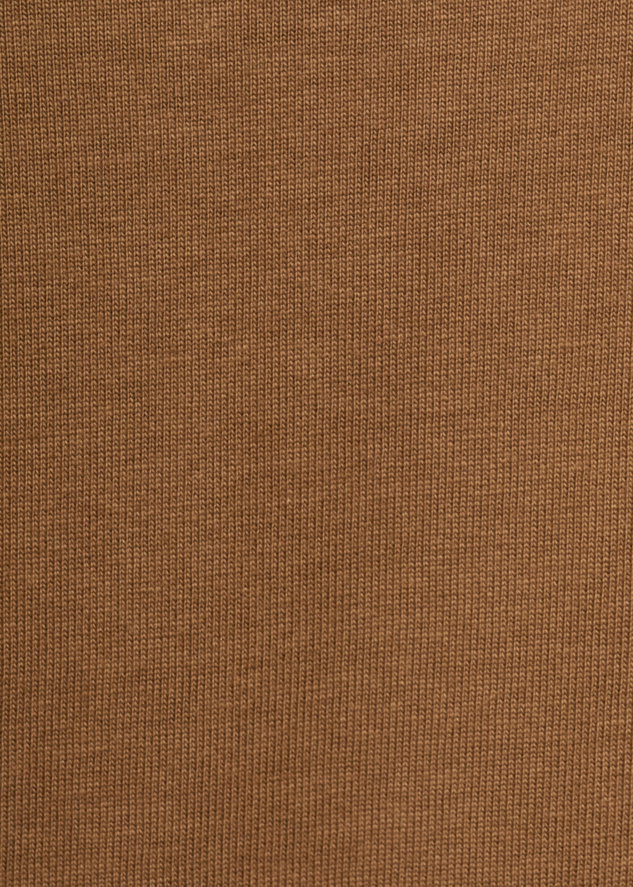 100% cotton polo sweatshirt - Details of the article 0, Medium Brown. Ref: 87032892-00.