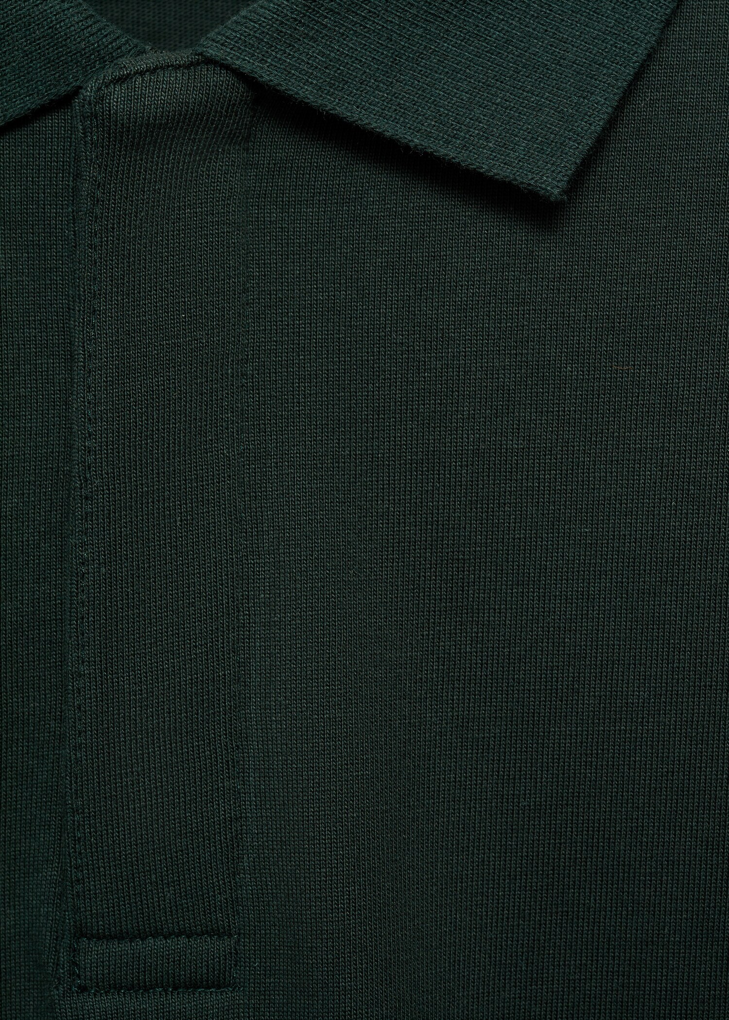 100% cotton polo sweatshirt - Details of the article 8