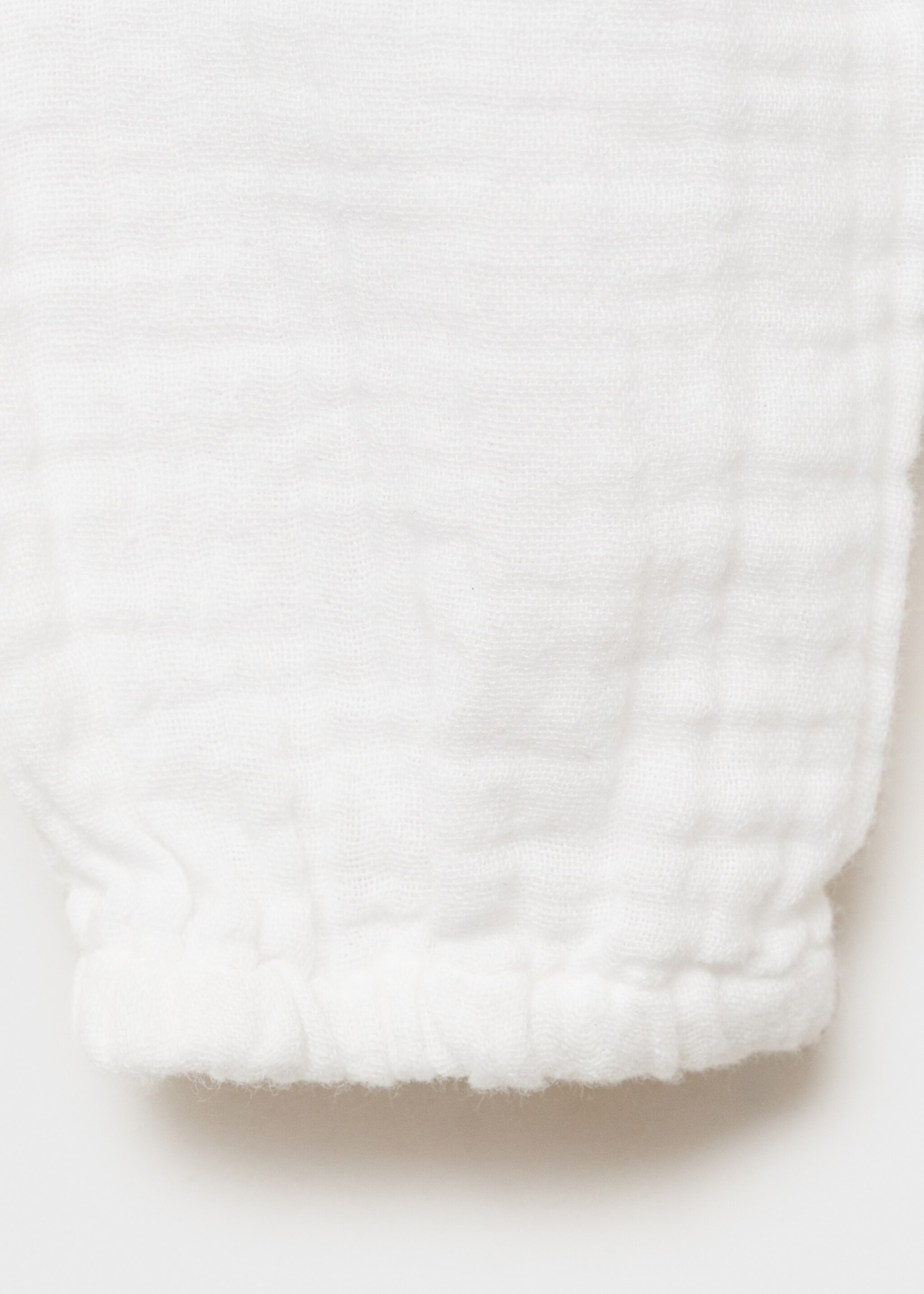 Bamboo cotton blouse - Details of the article 0, Off White. Ref: 87032896-00.