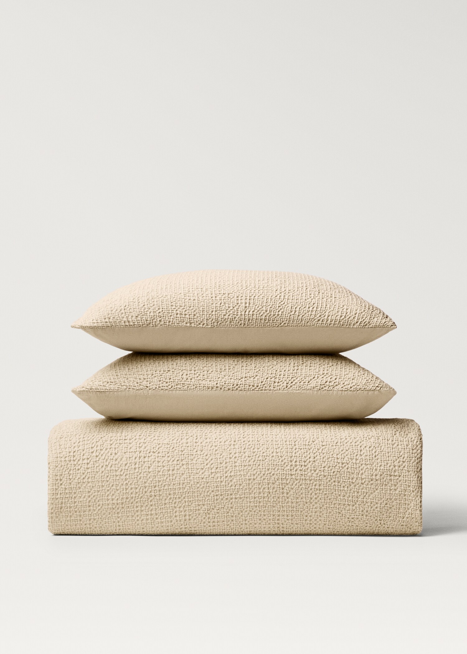 Funda nòrdica cotó percala waffle llit 150/160 cm - Article sense model