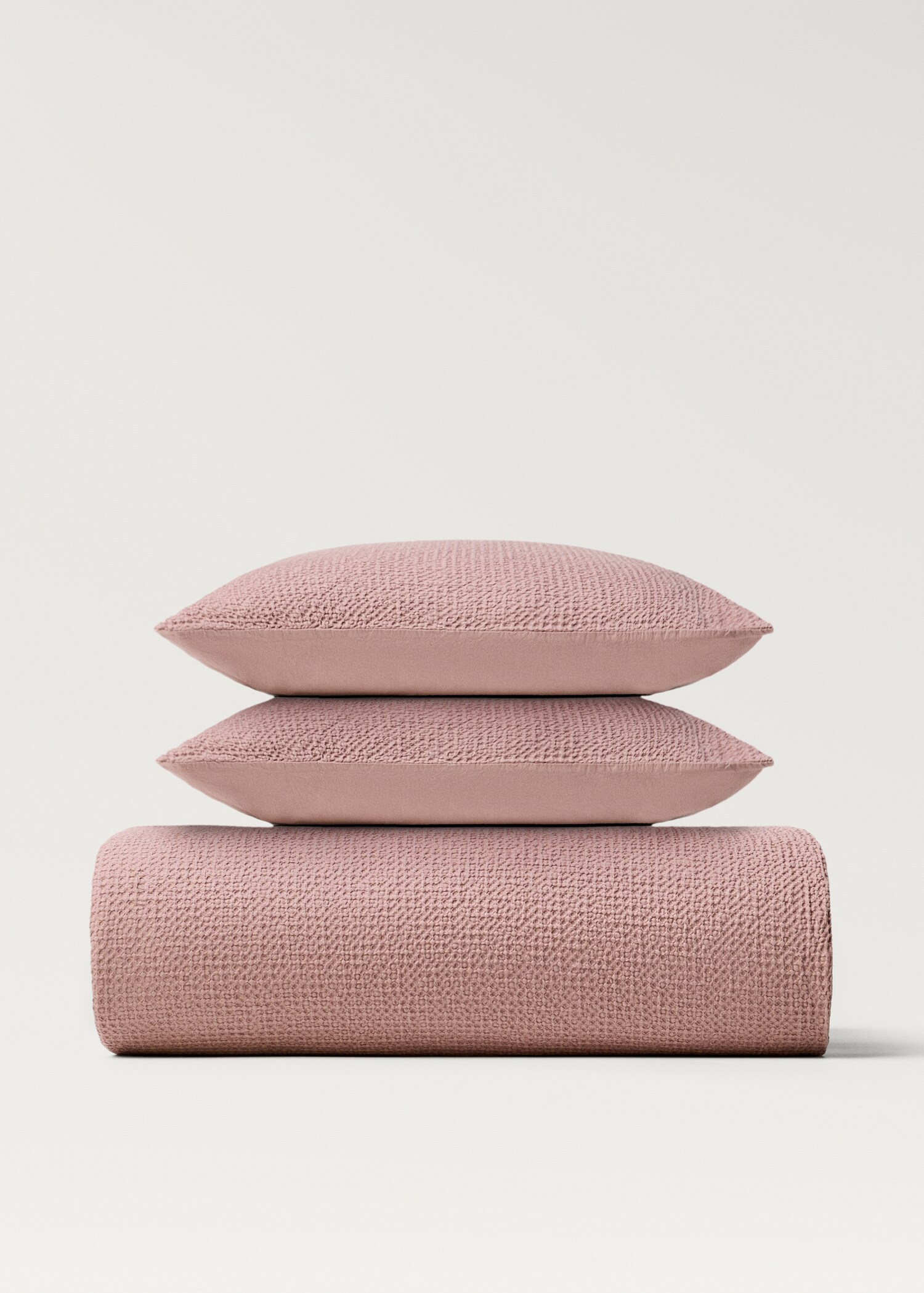 Funda nòrdica cotó percala waffle llit 150/160 cm - Article sense model