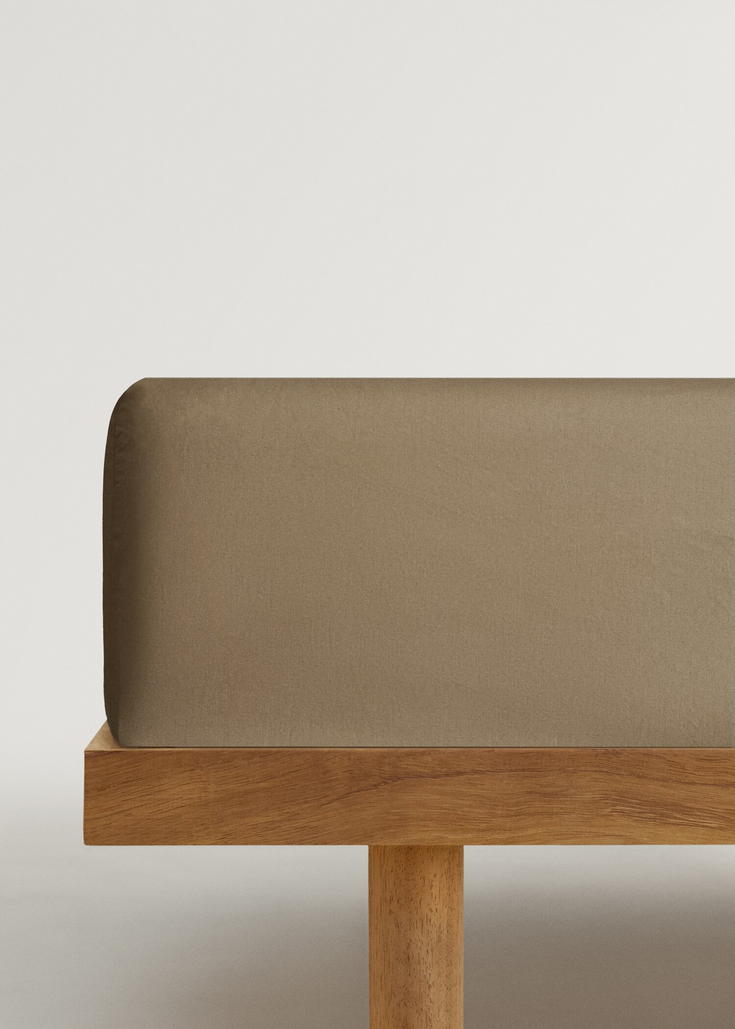 Percale cotton fitted sheet for 180 cm bed - Article without model